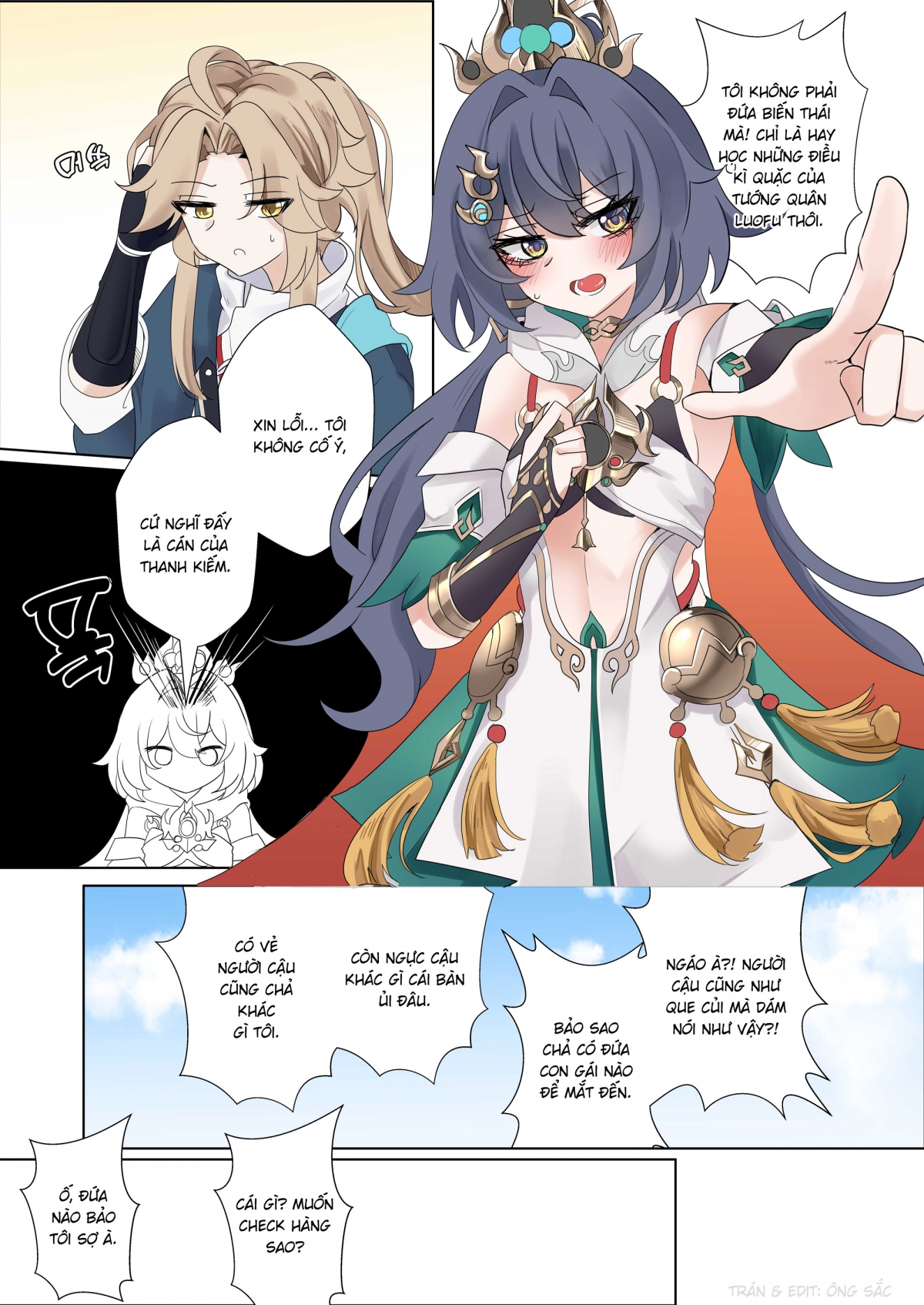 Đọc truyện hentai Tôi không thể để thua tên này được - Dung la che chau xianzhou