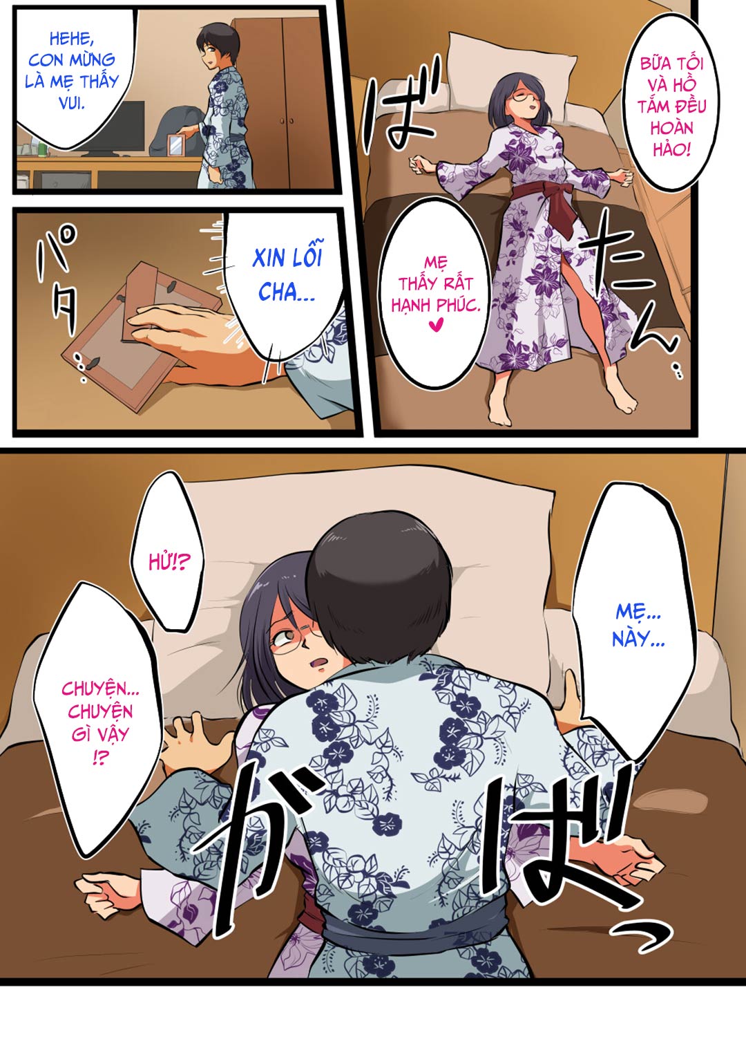 Đọc truyện hentai Mẹ tôi sẽ mang thai đứa bé của tôi - Oneshot