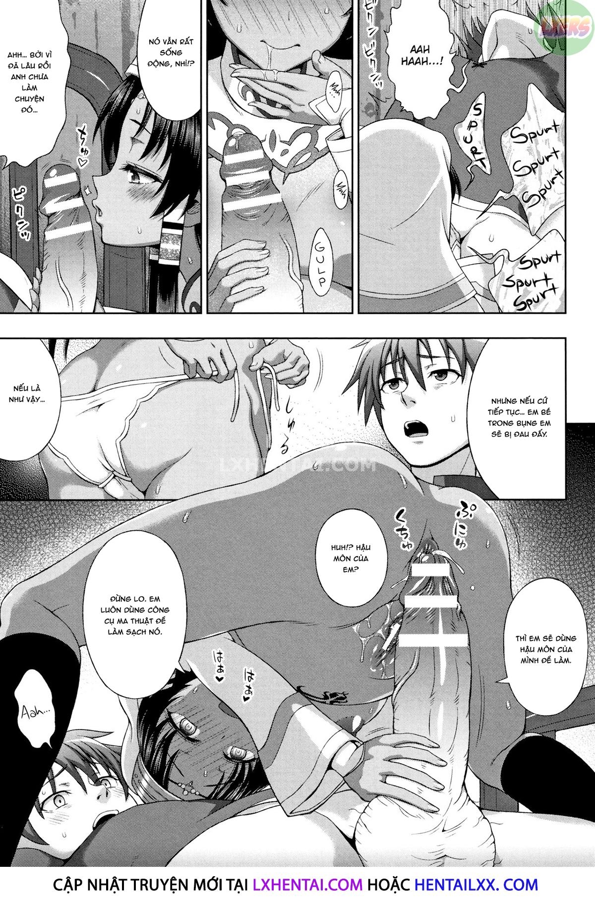 Đọc truyện hentai Seijo No Kenshin - Chap 8