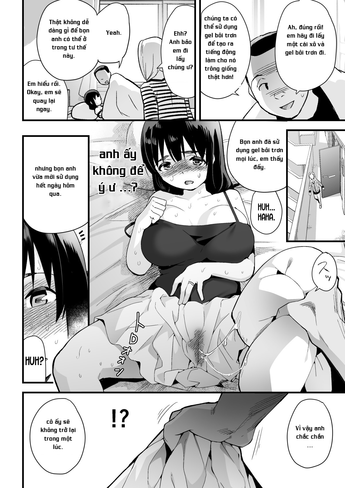Đọc truyện hentai Danna no Me no Mae de Chitsunai Shasei - Oneshot