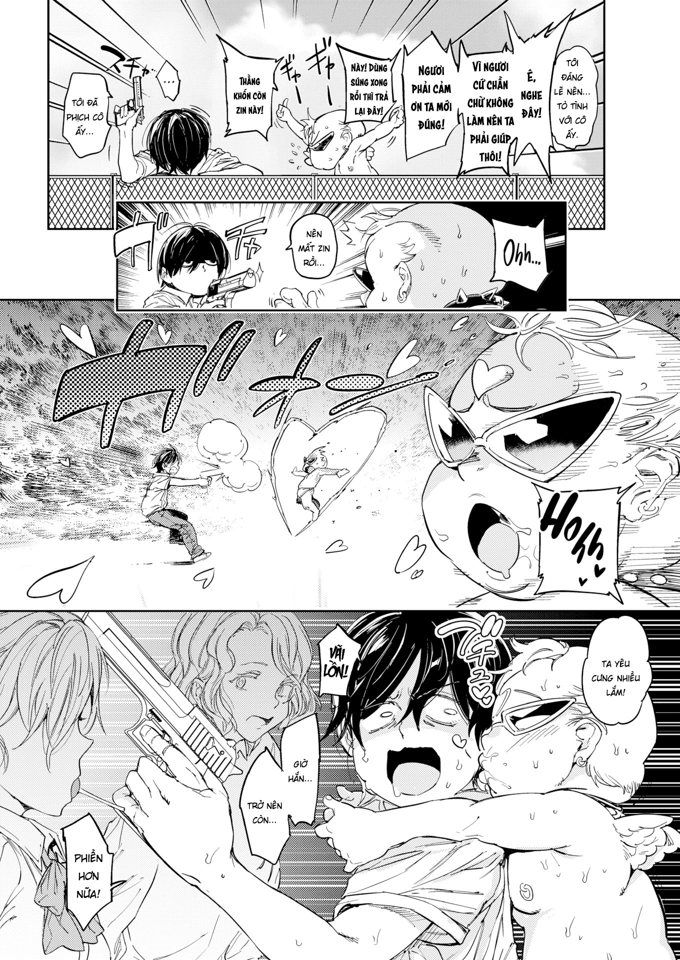 Đọc truyện hentai Phát súng tình yêu! - Oneshot