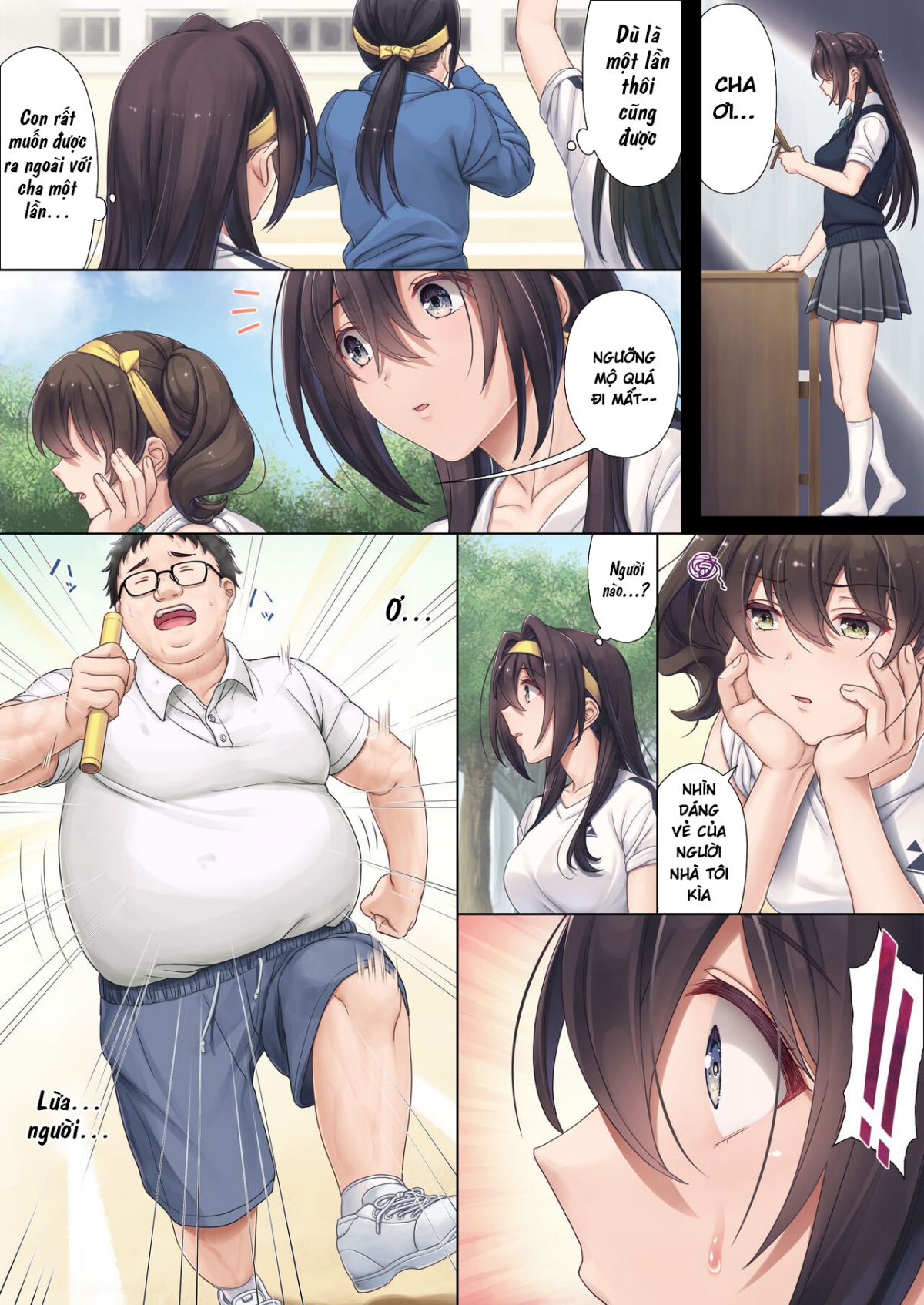 Đọc truyện hentai Musume no Class no Iinchou wa Papa ga Hoshii Rashii - Oneshot
