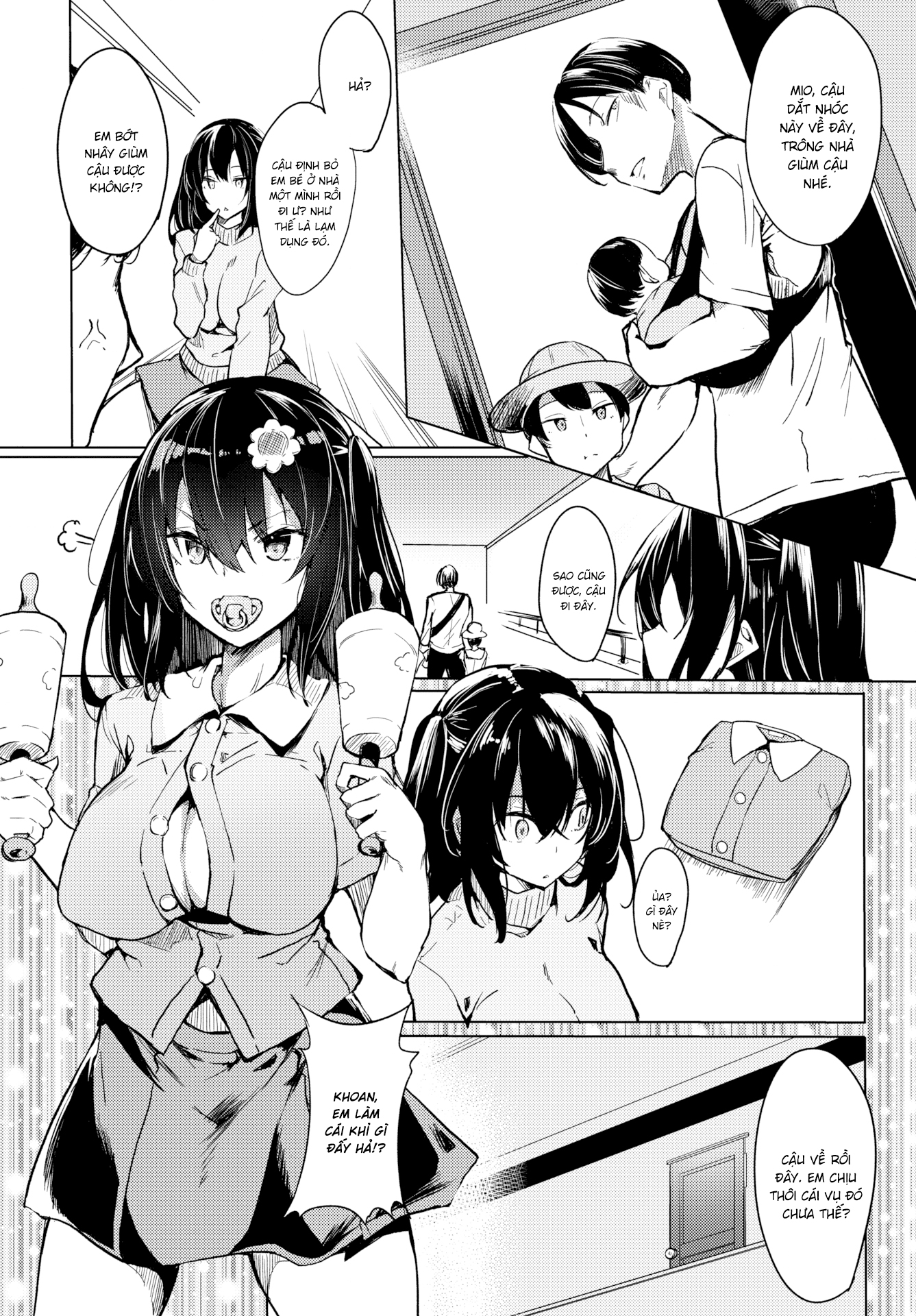 Đọc truyện hentai Em Muốn Làm Em Bé - Oneshot