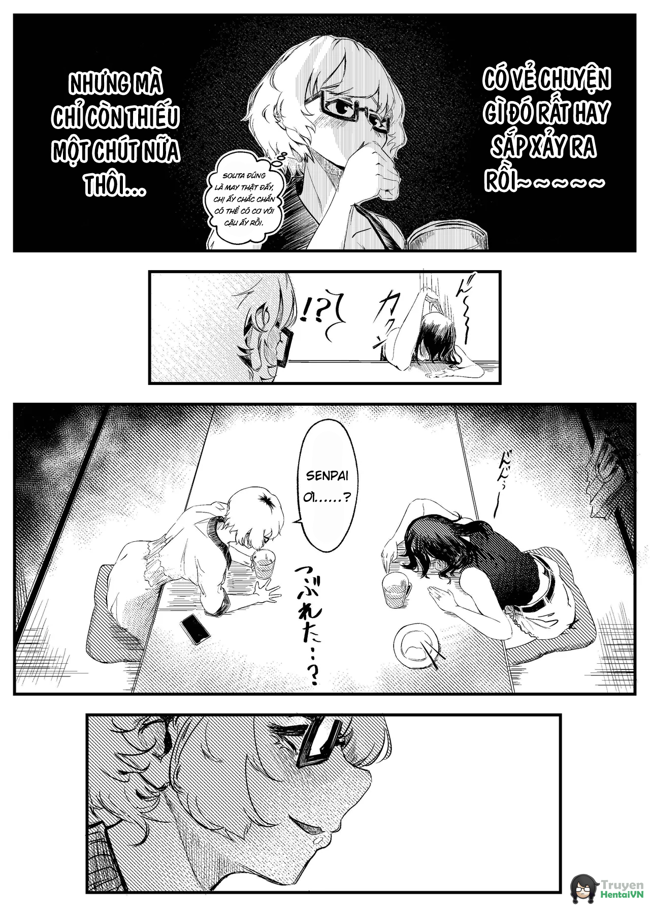 Đọc truyện hentai Tiền bối Maeno Tsumi nhưng không thỏa mãn mãn với người yêu, lần đầu ngoại tình - Oneshot