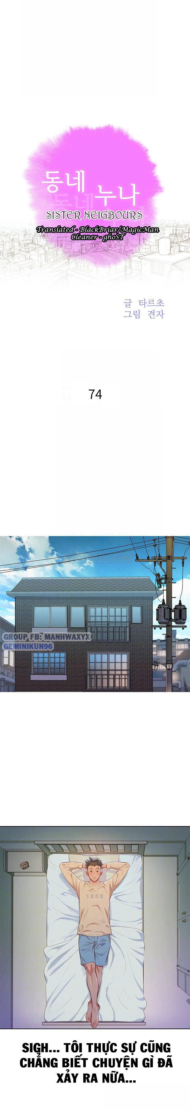 Đọc truyện hentai Chị Gái Hàng Xóm - Chap 74