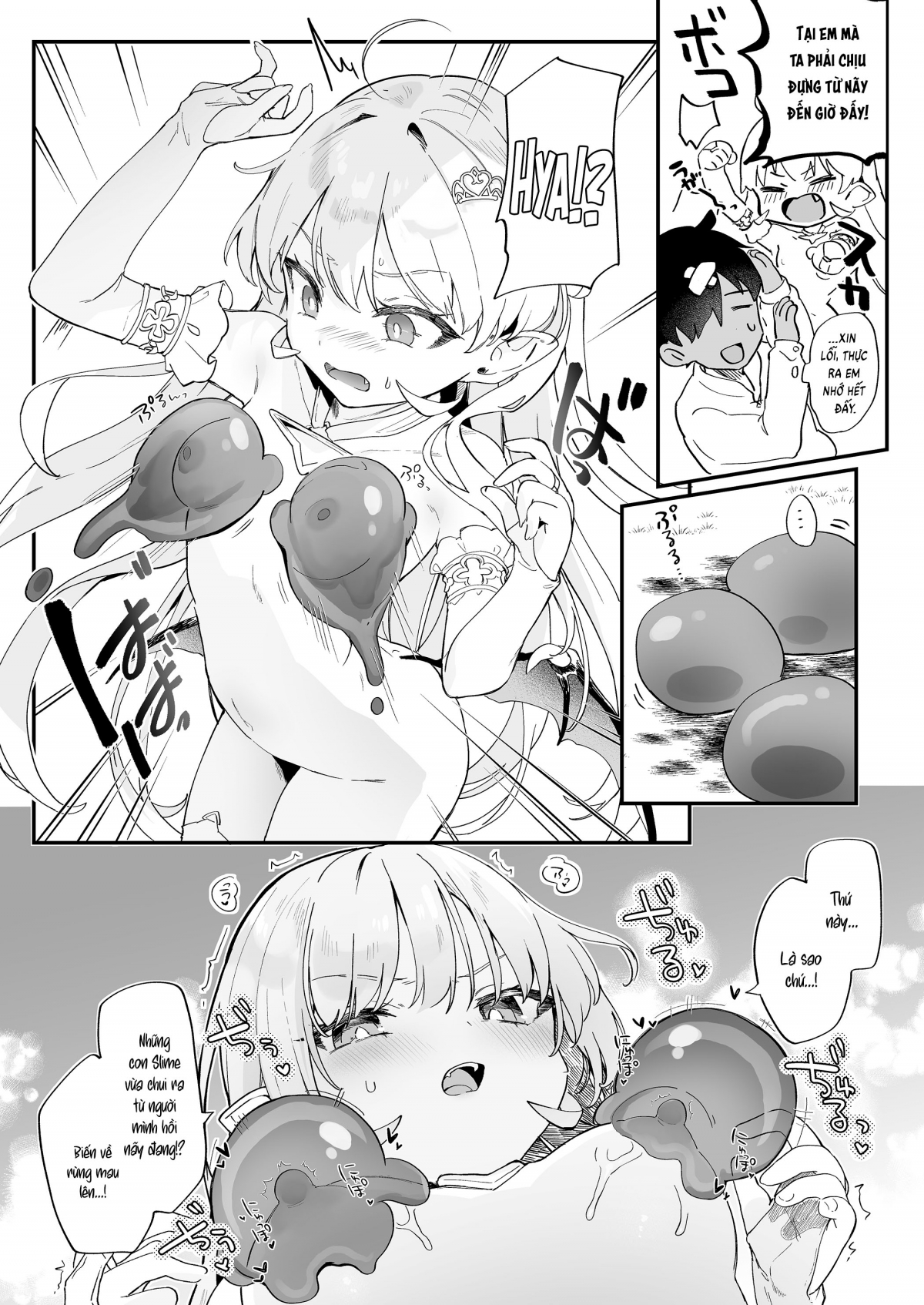 Đọc truyện hentai Không đời nào có chuyện ta sẽ thua một con slime dâm dục - Oneshot nứng