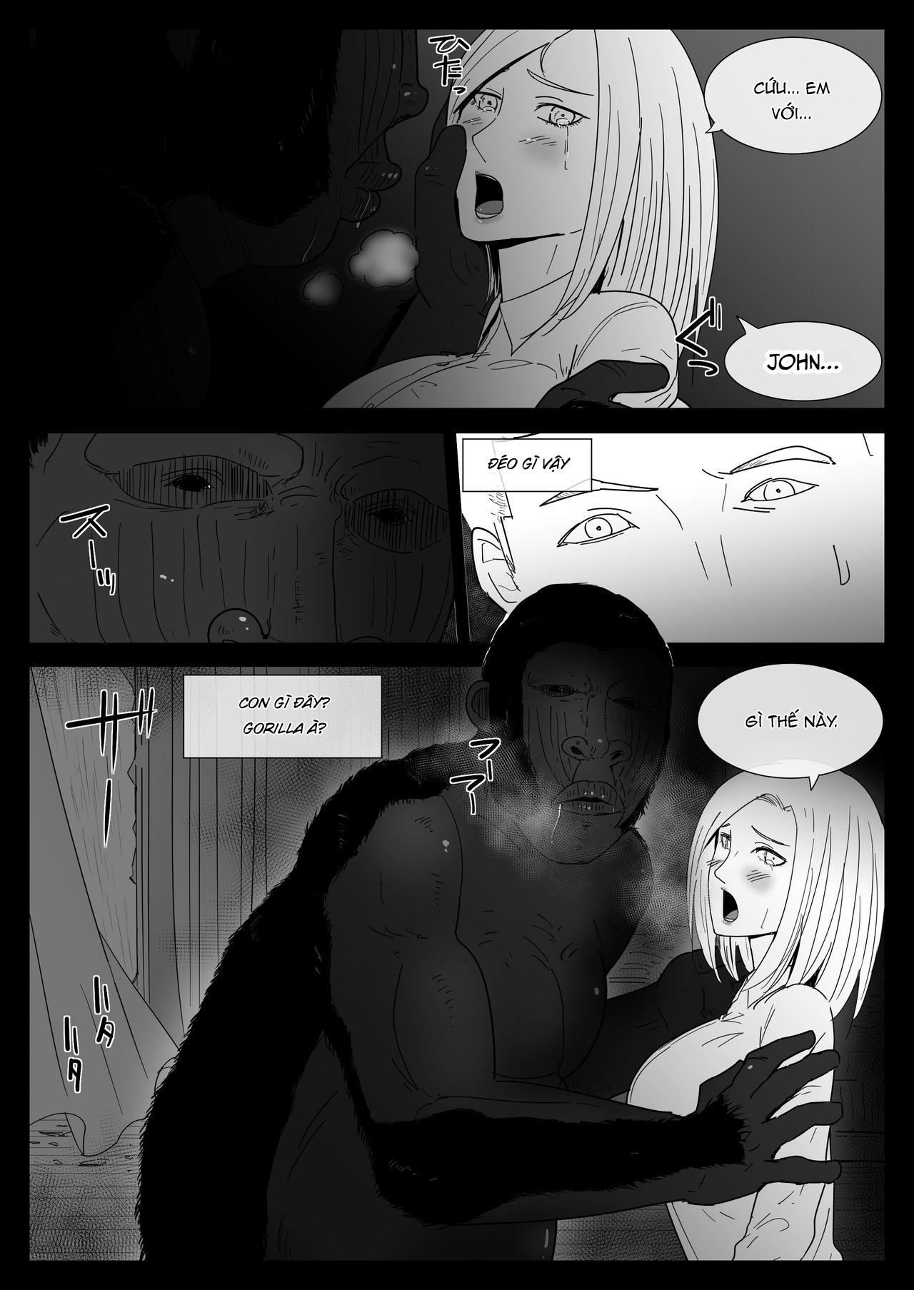 Đọc truyện hentai Rừng già thiếu phụ nữ - Oneshot