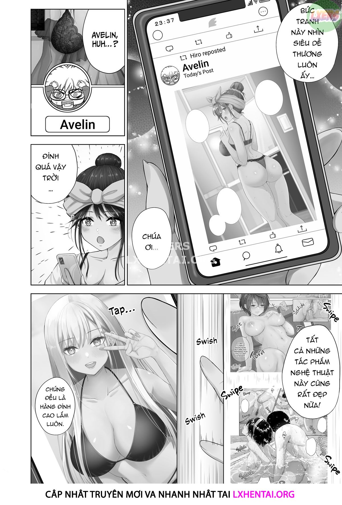 Đọc truyện hentai Natsumi's Wild Imagination - Oneshot