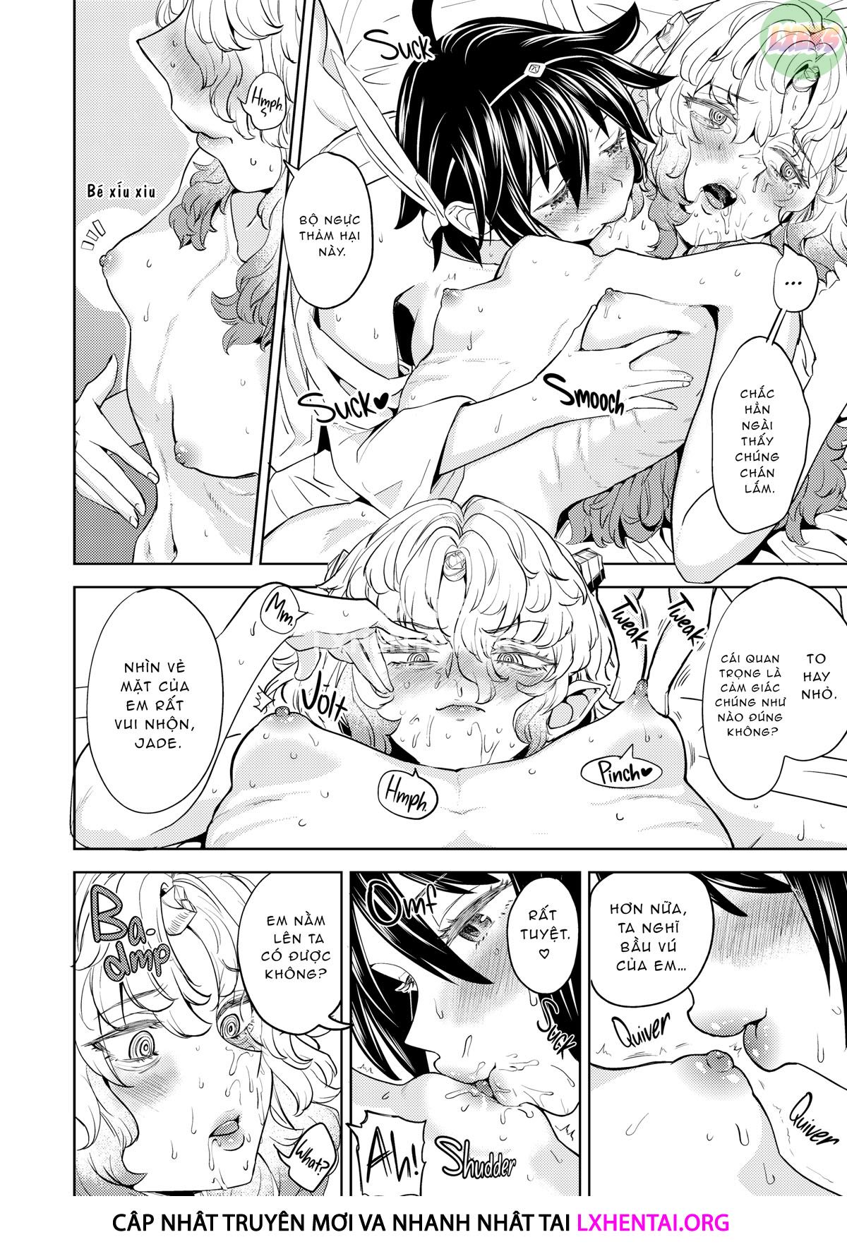 Đọc truyện hentai Tái sinh thành một nữ anh hùng có 5 người vợ quỷ - Chap 5