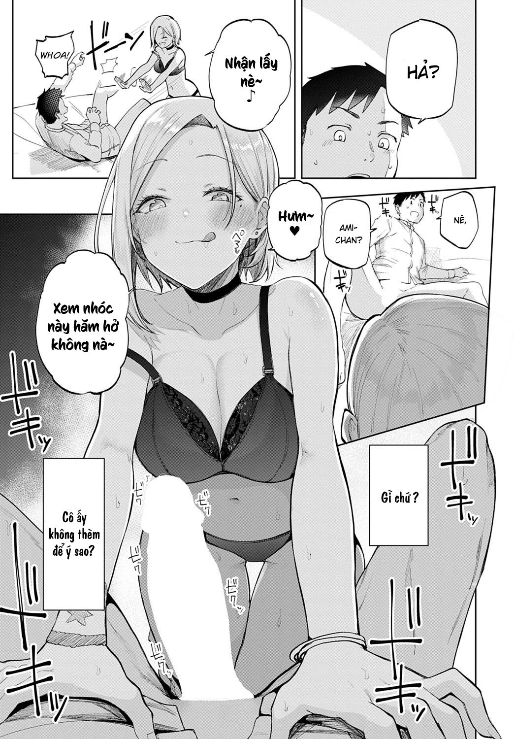 Đọc truyện hentai Cô bạn Gyaru trong phòng của tôi - Oneshot