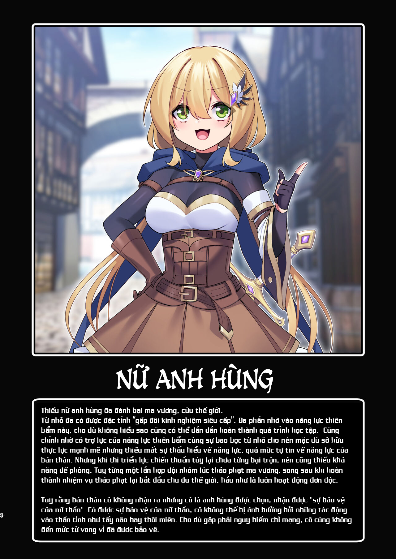 Đọc truyện hentai Cuộc Phiêu Lưu của Nữ Anh Hùng kết thúc - Oneshot
