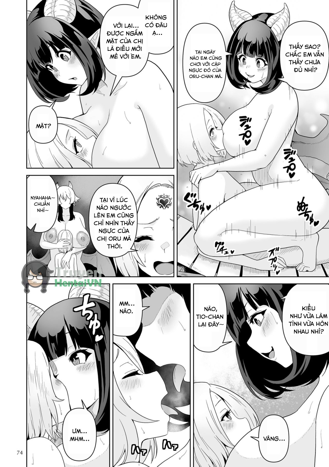 Đọc truyện hentai Vương quốc Succubus thèm bú - Chap 3