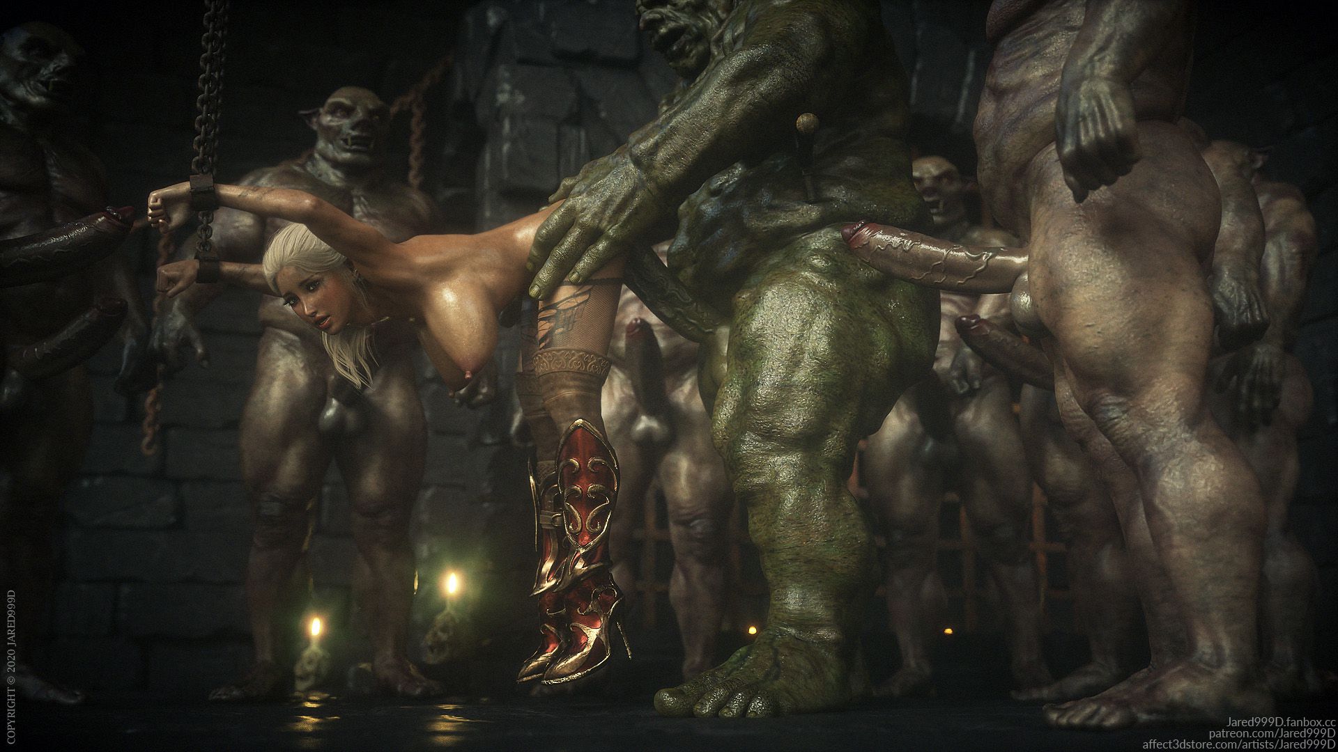 Đọc truyện hentai Elf Slave - Chapter 7: Double Trouble