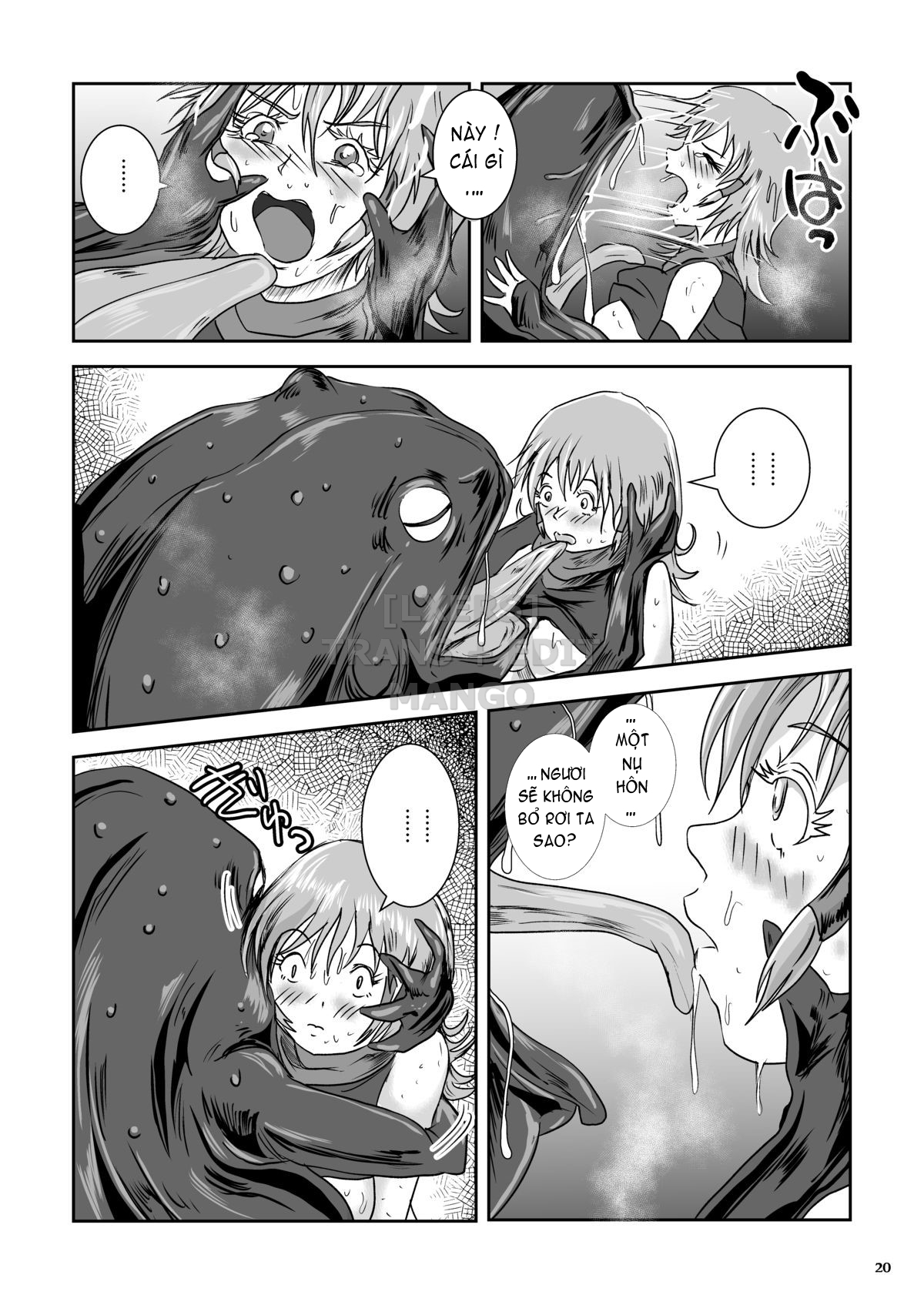 Đọc truyện hentai Atsui Suana De Ase-Ippai No Kaeru Kan - Oneshot