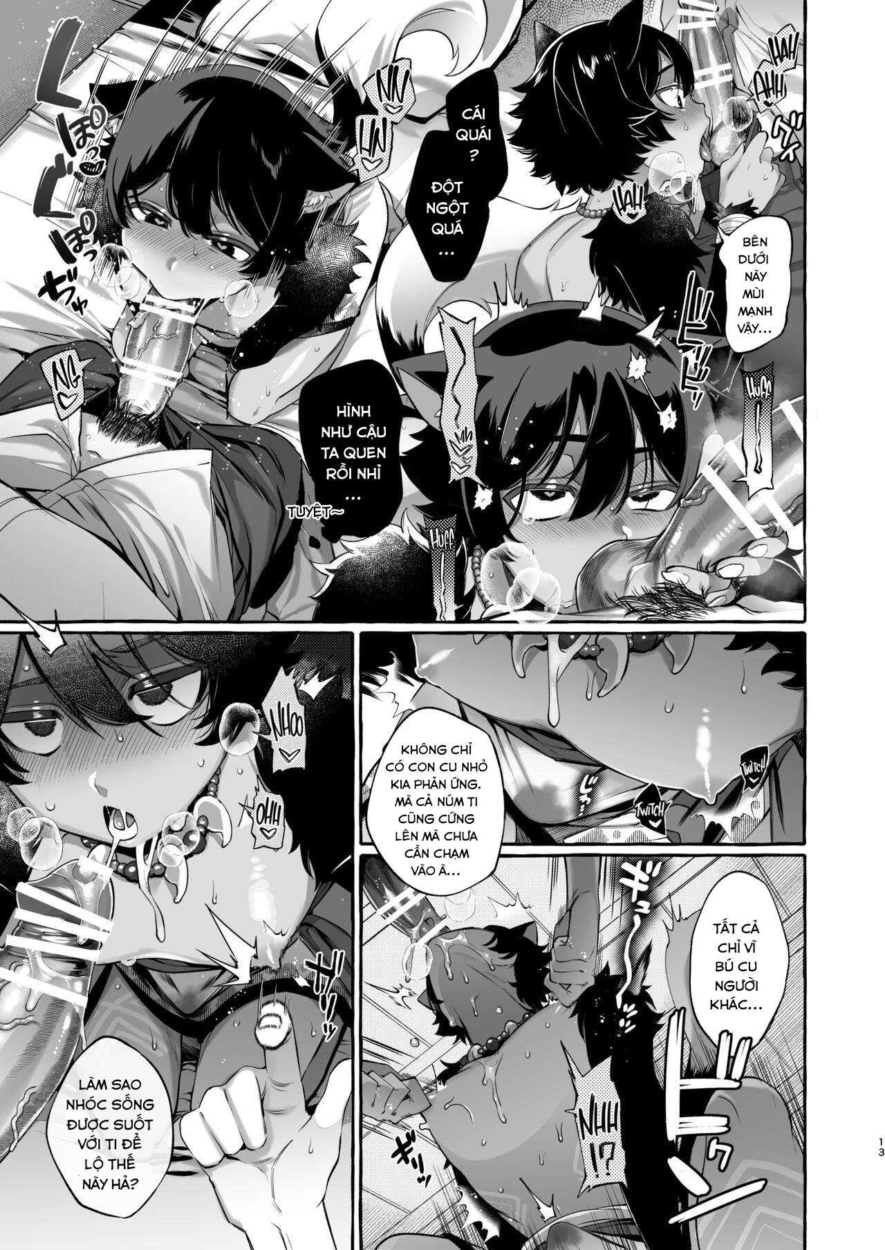 Đọc truyện hentai Tôi chuyển sinh đến thế giới khác với dàn harem toàn trap. - Chap 1