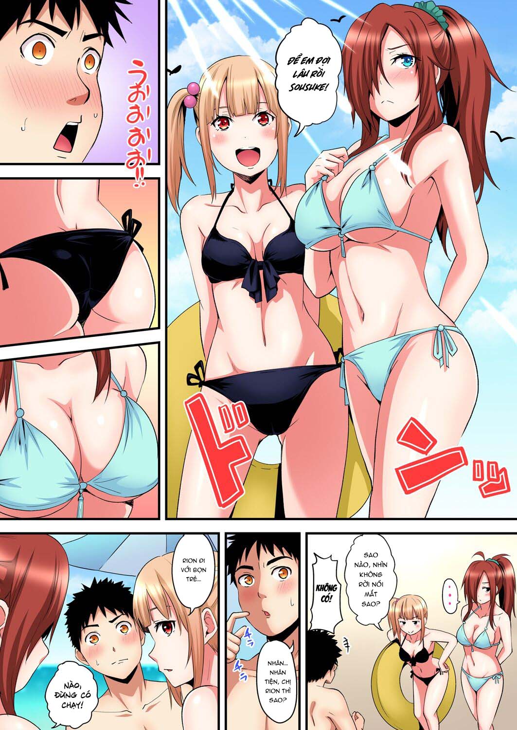 Đọc truyện hentai Bà Mẹ Teen Và Các Tư Thế SEX - Chap 17: Lại hẹn năm sau :)))