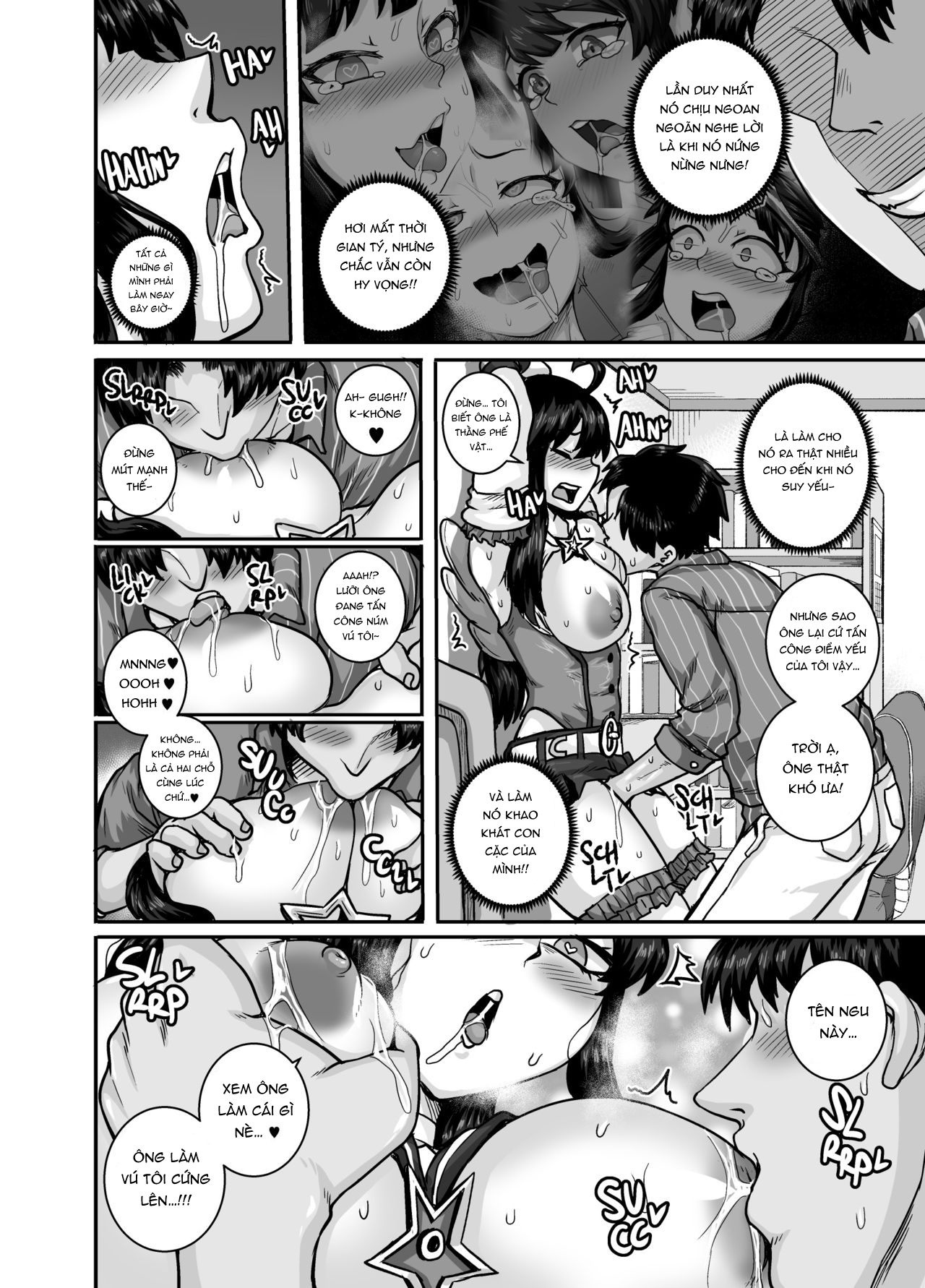Đọc truyện hentai Dạy Dỗ Con Em Láo Lòn Bằng Con Cá Chà Bặc - Vol 2 - Chap 2 - Phang em gái phép thuật