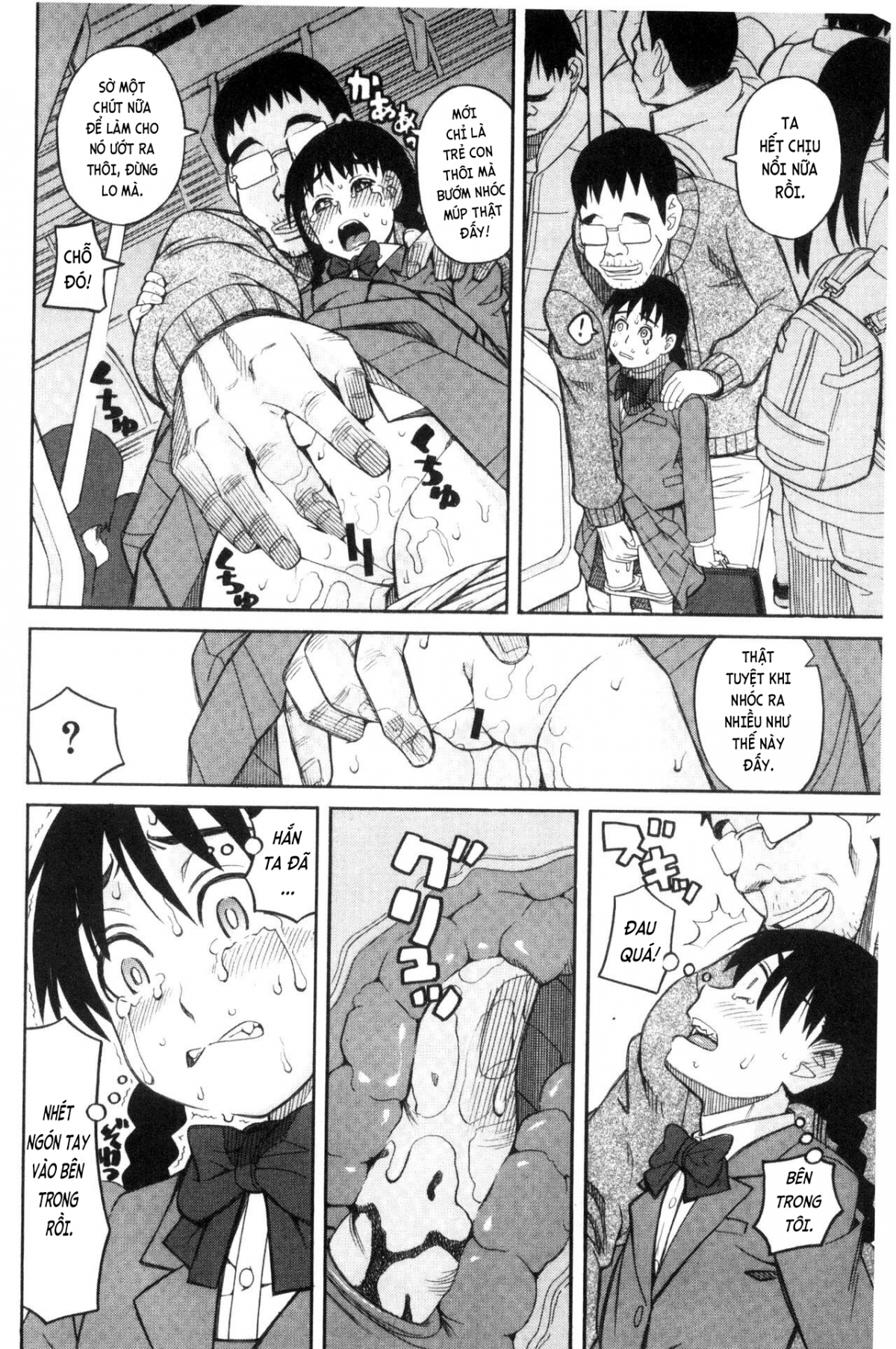 Đọc truyện hentai Kẻ quấy rối tình dục và hai cô bé nữ sinh! - Chap 1