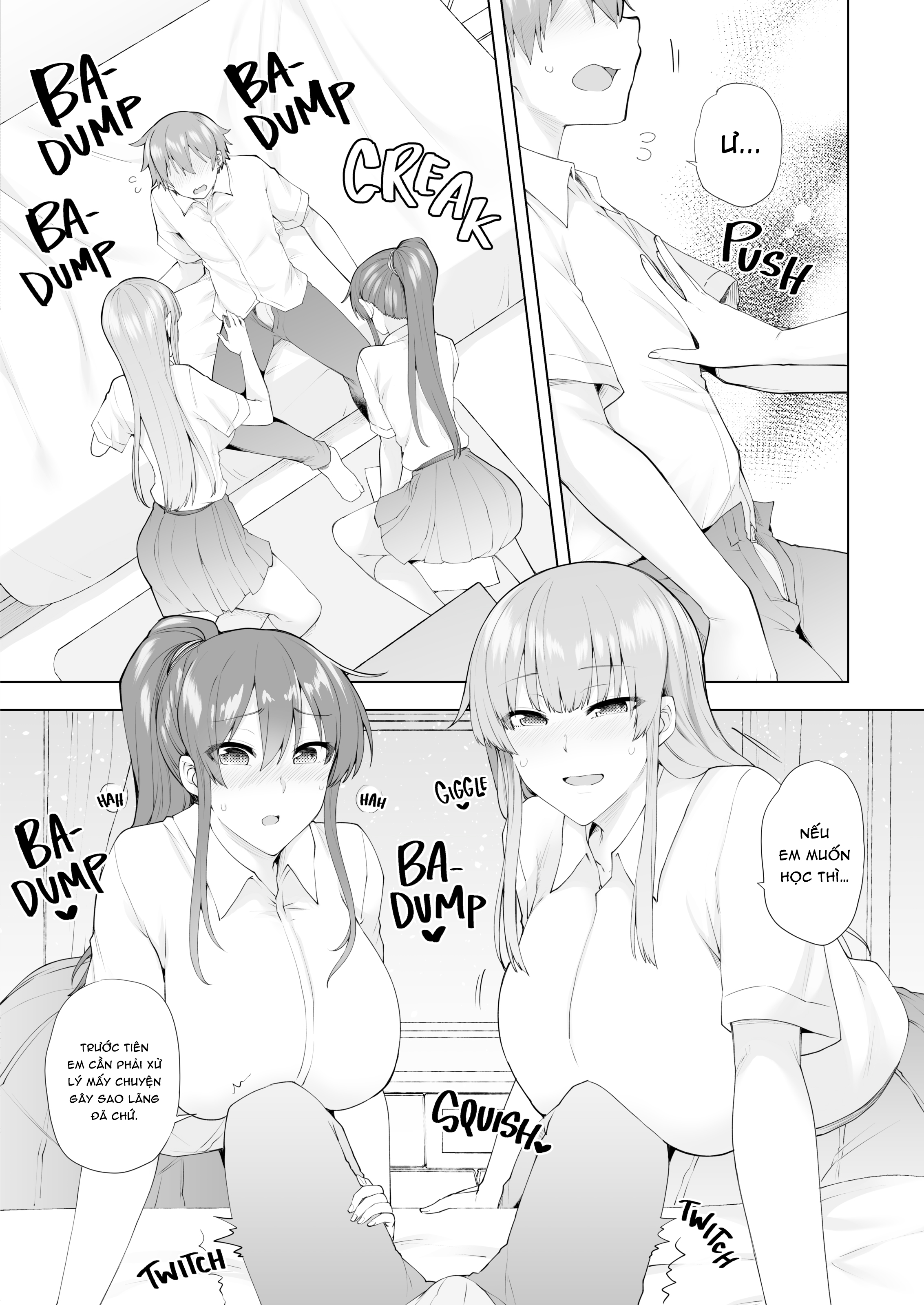 Đọc truyện hentai Trận Bóng Chuyền Không Cân Sức - Chap 3.1