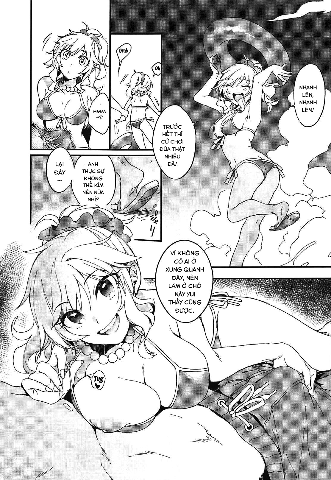 Đọc truyện hentai Đi tắm biển với Yui nào! - Oneshot
