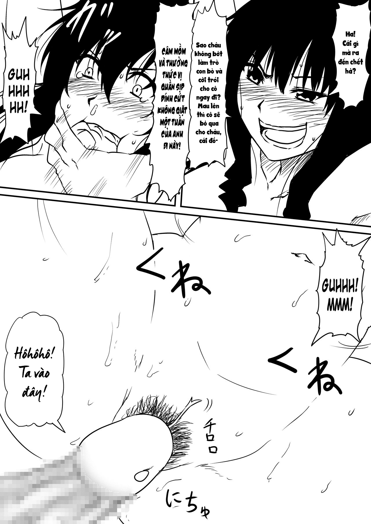 Đọc truyện hentai Thiếu niên và con cặc thần thánh mê hoặc chị em - Chap 2