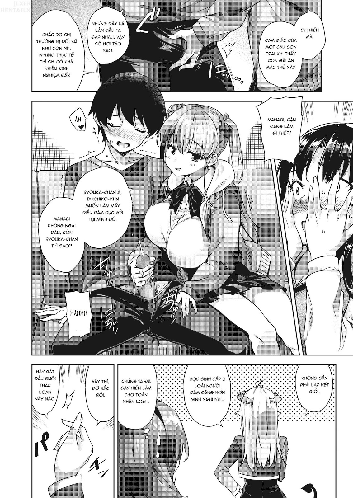 Đọc truyện hentai Akuma De JK! - Chap 2