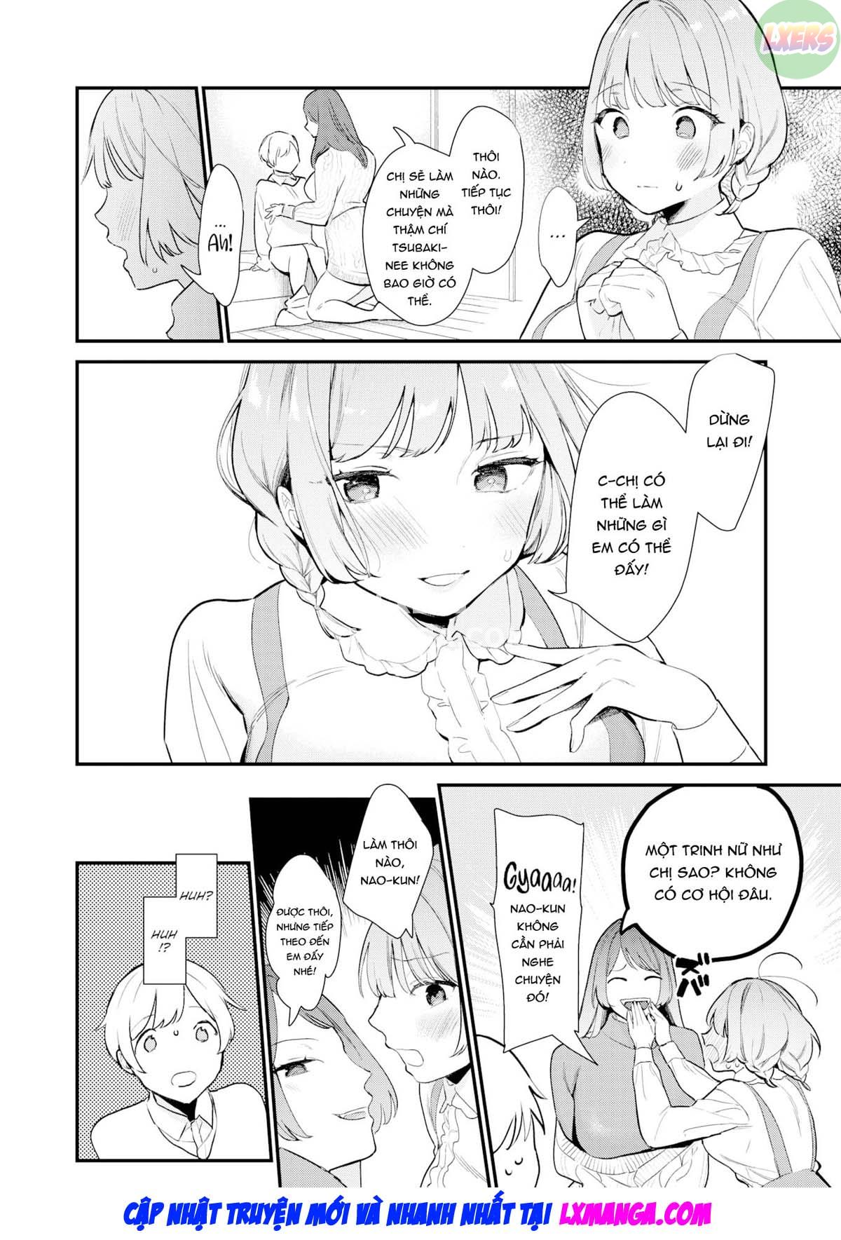 Đọc truyện hentai Không thoát được hai chị gái - Oneshot