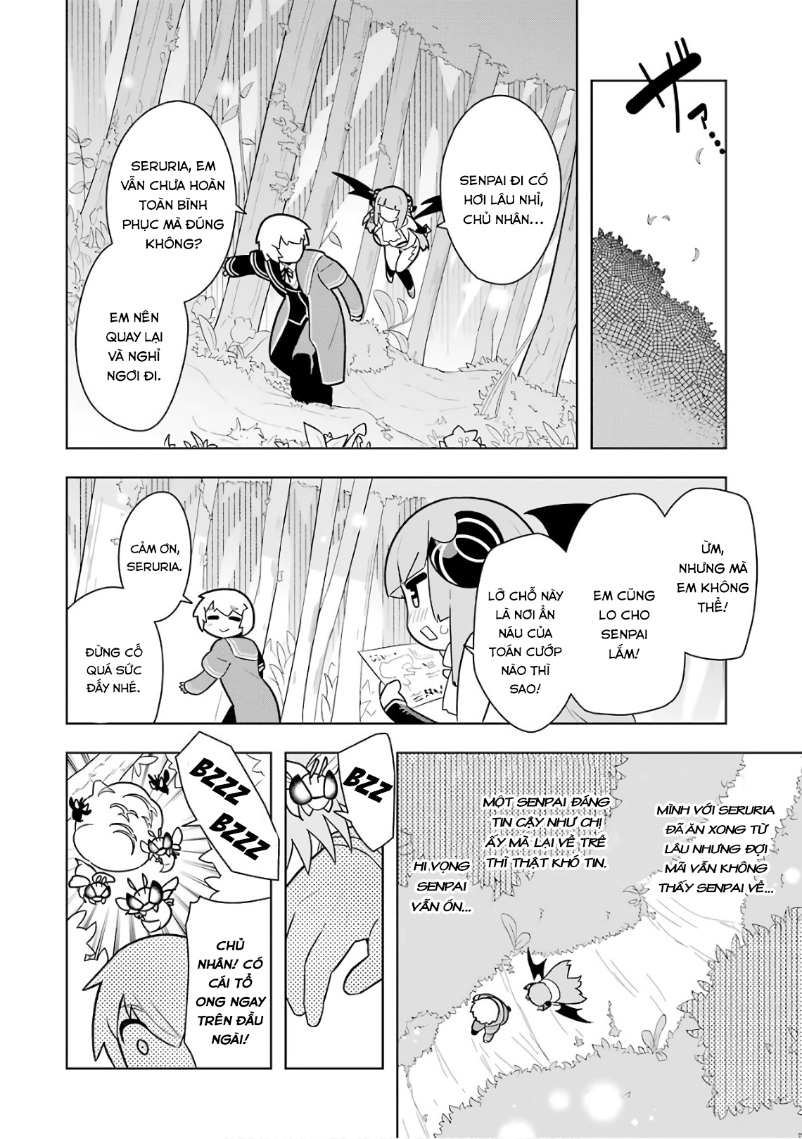 Đọc truyện hentai Tôi không có duyên với Bạch Ma Thuật, thế còn Hắc Ma Thuật thì sao? - Chap 6 [Lần đầu đi công tác!]