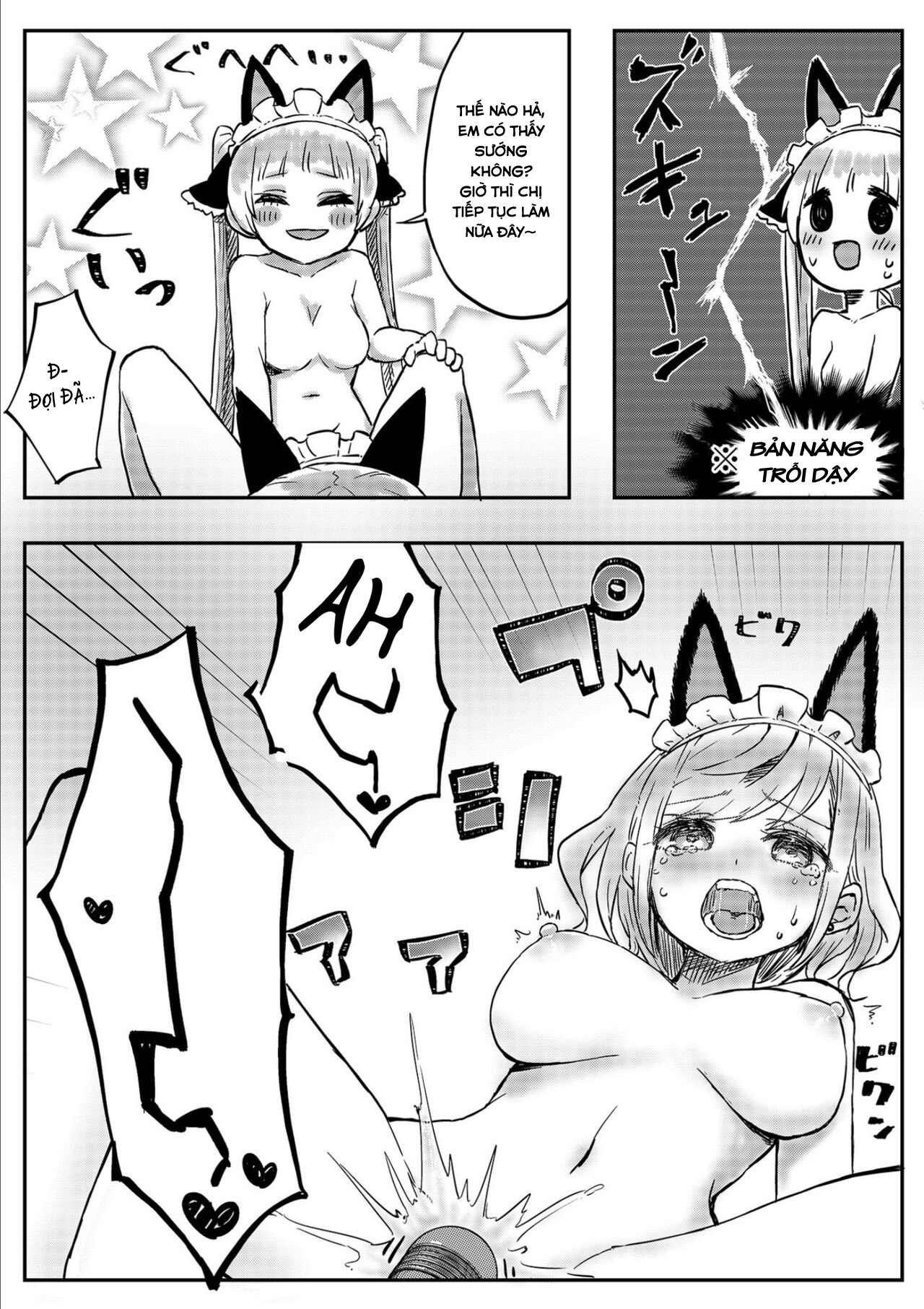 Đọc truyện hentai Cuộc sống của chị em sinh đôi - Chap 3