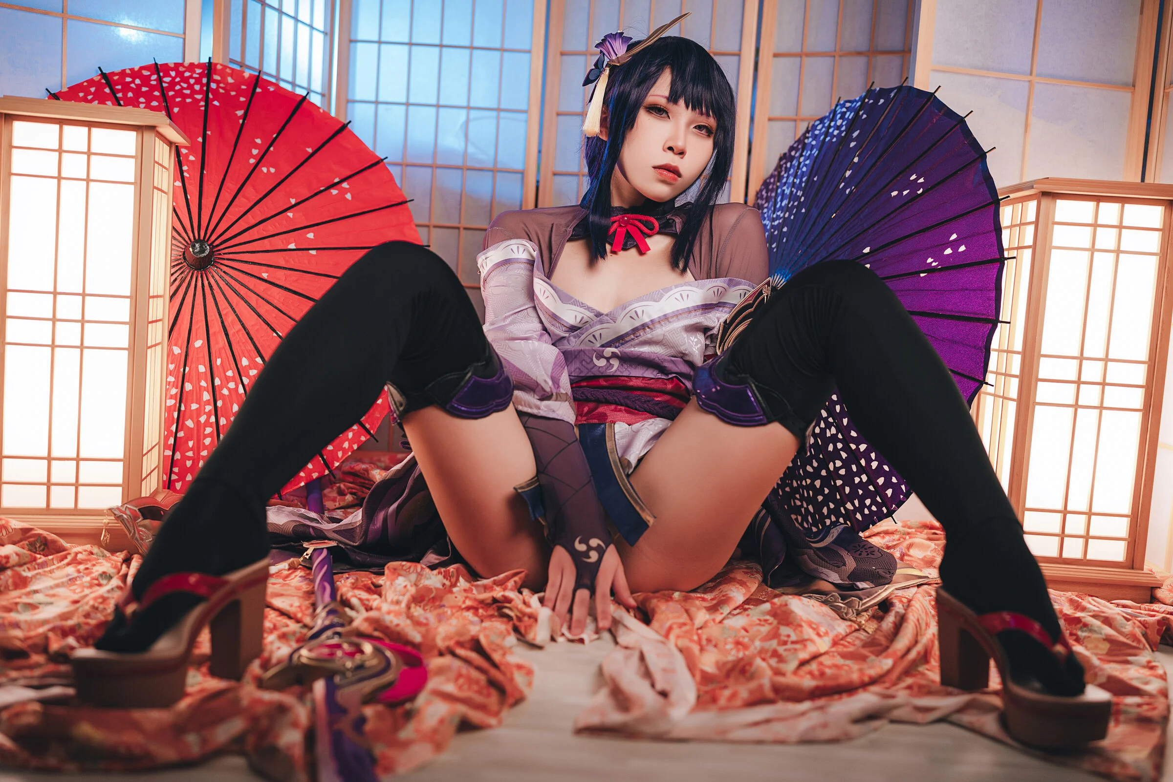Đọc truyện hentai Tuyển tập Albums siêu phẩm Cosplay - Chap 60 - Tokar - Raiden Shogun