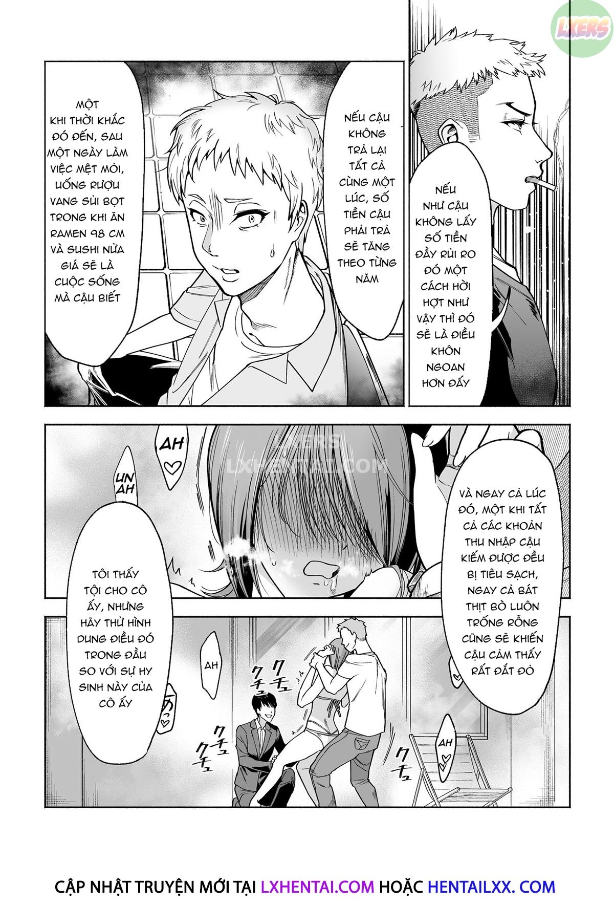 Đọc truyện hentai JD Kanojo NTR AV Kyousei Shutsuen - Oneshot - Có che