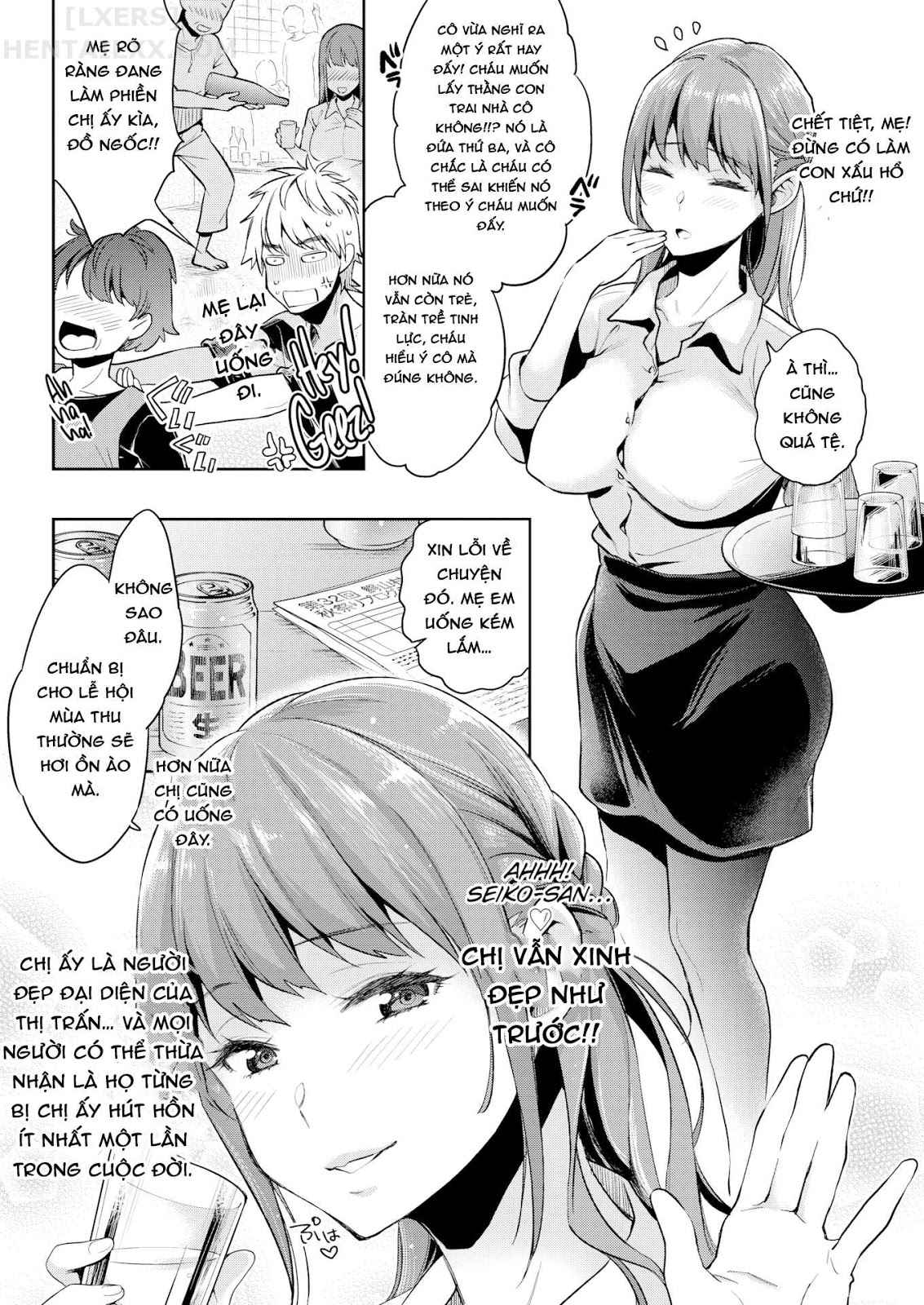 Đọc truyện hentai Horny Hometown - Chap 1