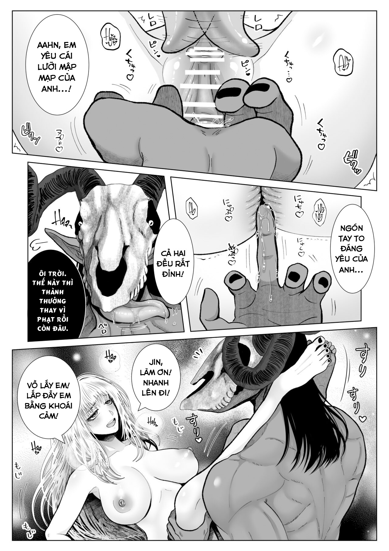 Đọc truyện hentai Cuộc sống hàng ngày của cặp phù thủy. - Oneshot