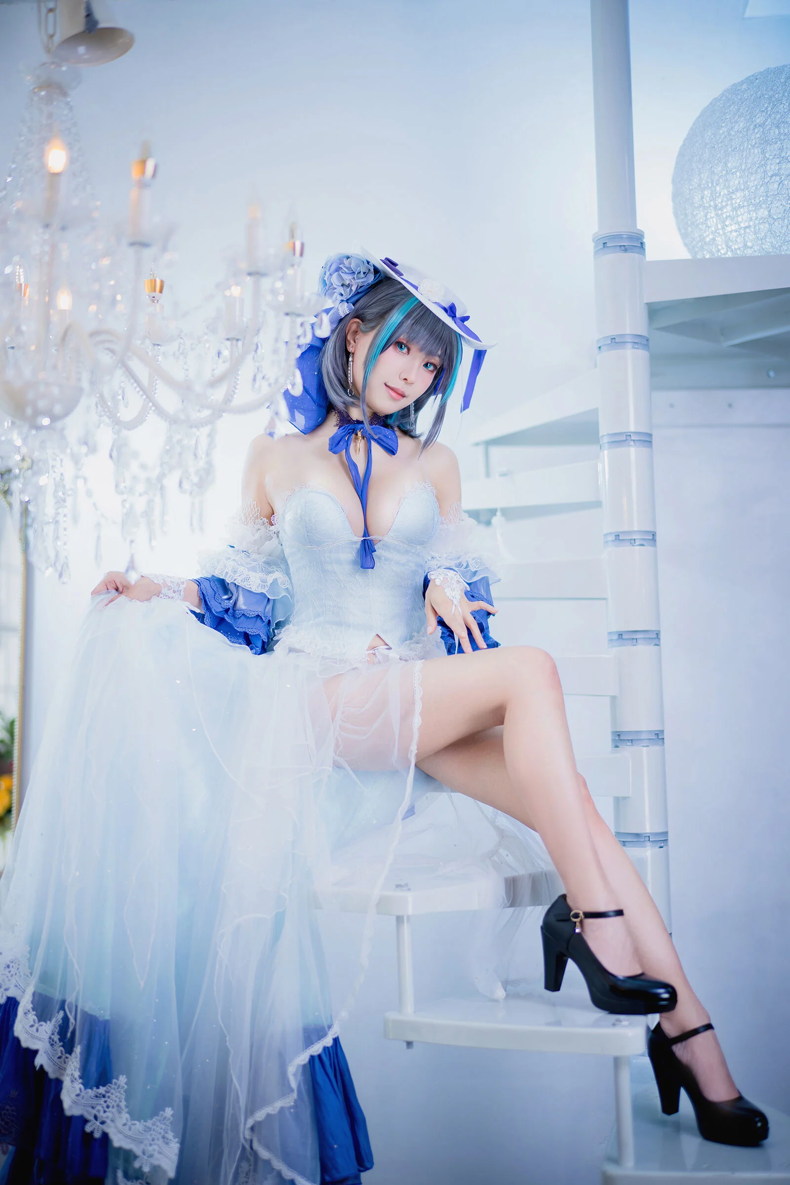 Đọc truyện hentai Tuyển tập Albums siêu phẩm Cosplay - Chap 365 - ely - cheshire dress