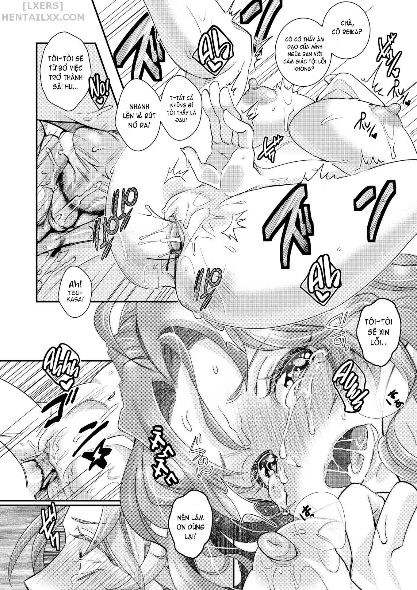 Đọc truyện hentai Cách thư giãn của Cô chủ - Oneshot