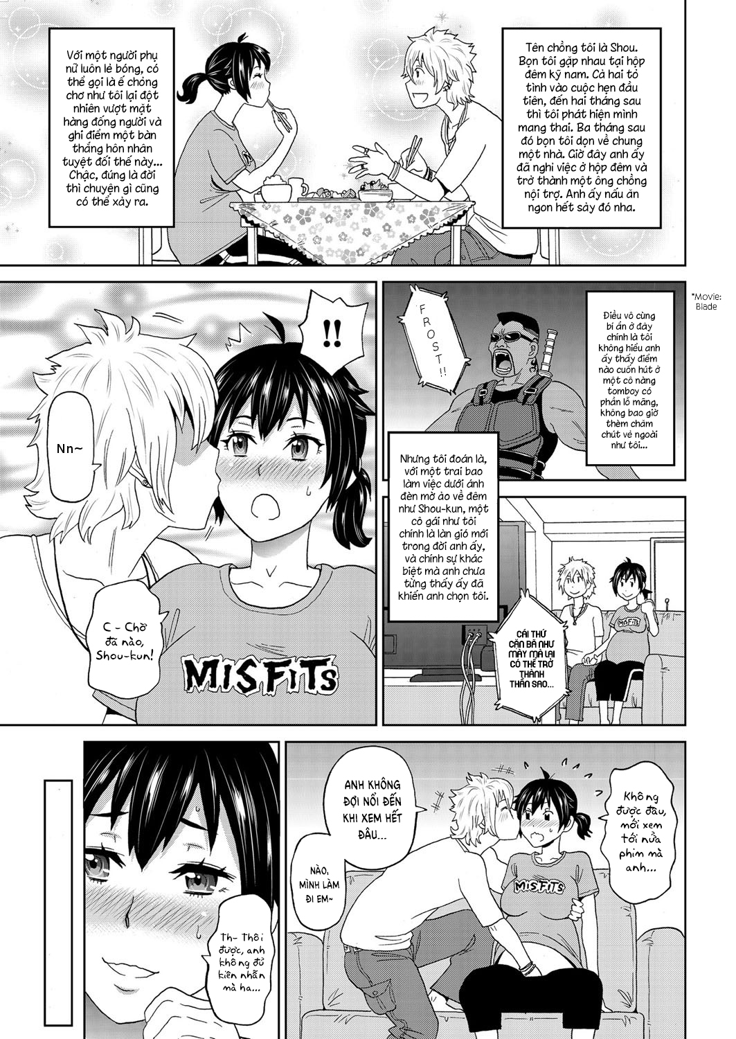 Đọc truyện hentai Bà bầu nóng tính - Oneshot