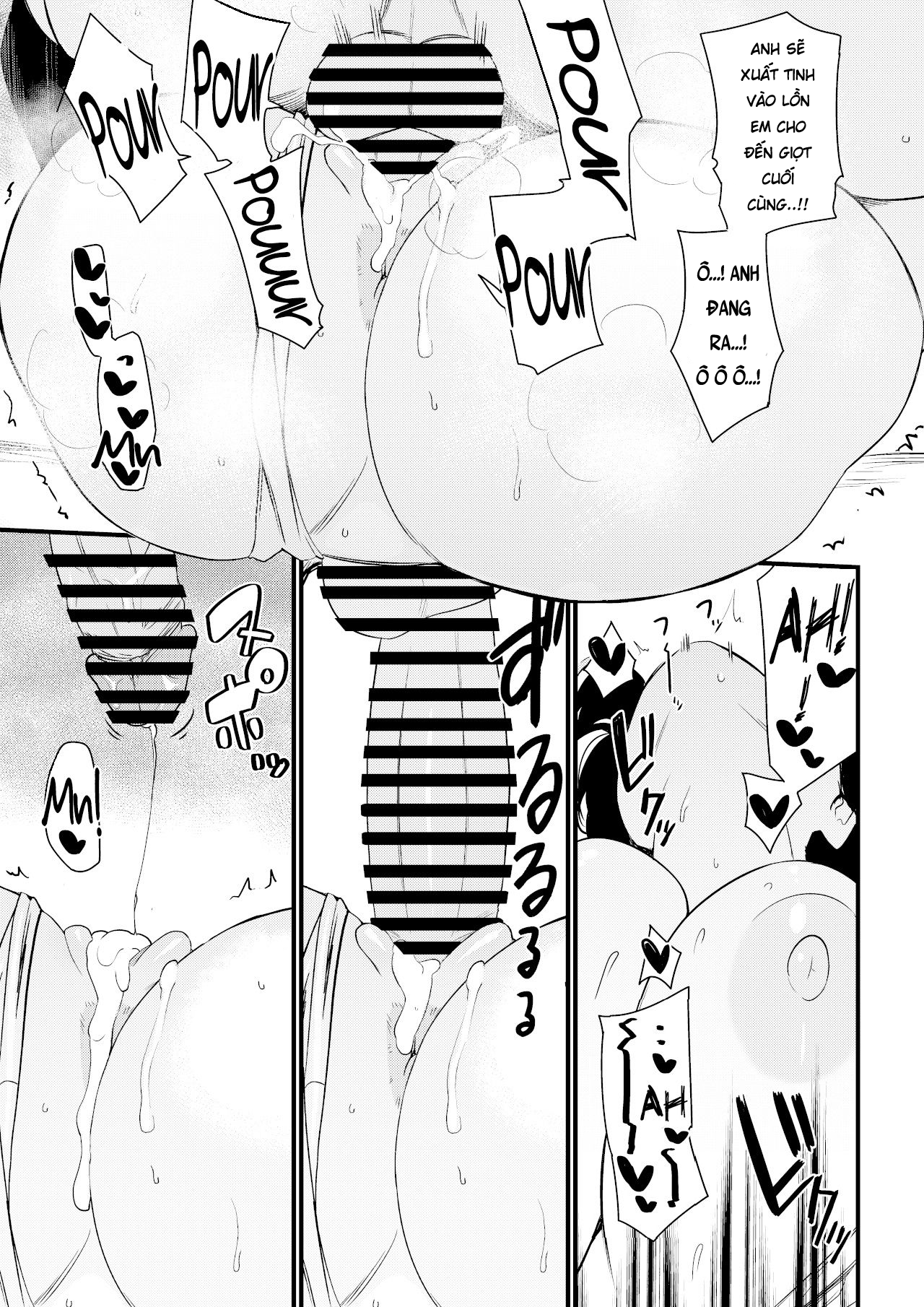 Đọc truyện hentai Mama was Hit on at the Beach - Chap 1.2