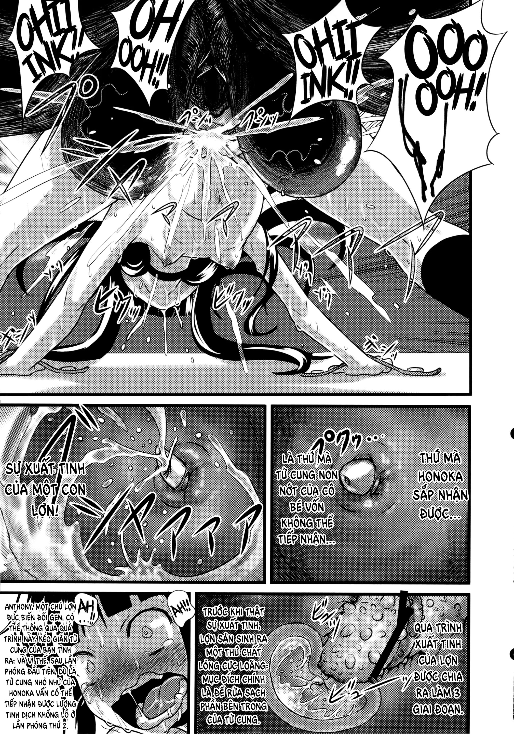 Đọc truyện hentai Công chúa khỏa thân Honoka: Thức tỉnh bằng cơn cực khoái khi giao phối với lợn! - Chap 2 End