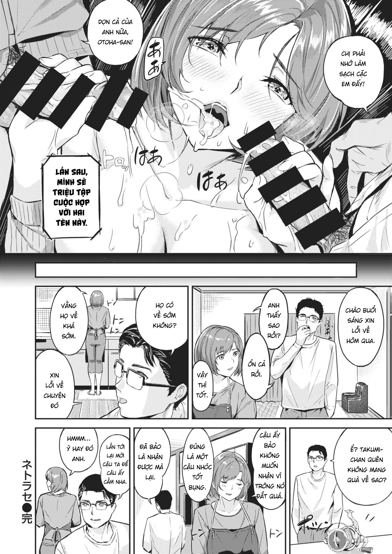 Đọc truyện hentai Vợ sếp để em lo - Oneshot