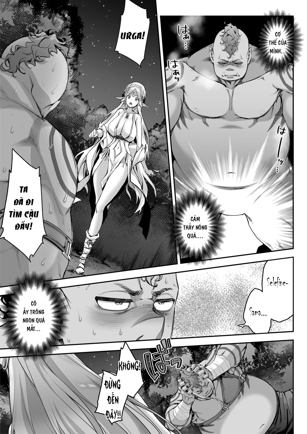 Đọc truyện hentai Midara na Elf-san wa Orc-kun ga Osuki - Chap 1