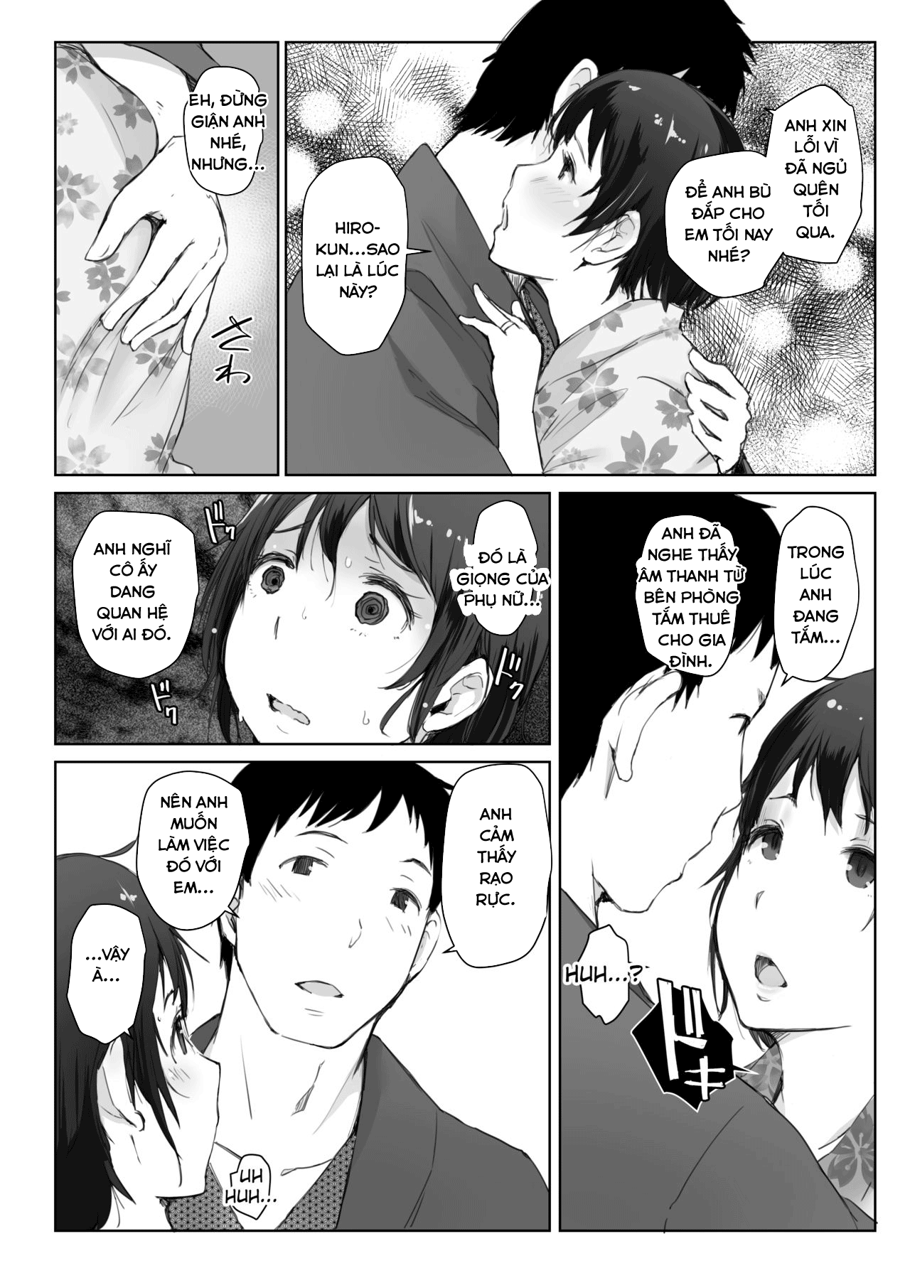 Đọc truyện hentai Hitozuma To NTR Chounai Ryokou -Futsukame- - Oneshot