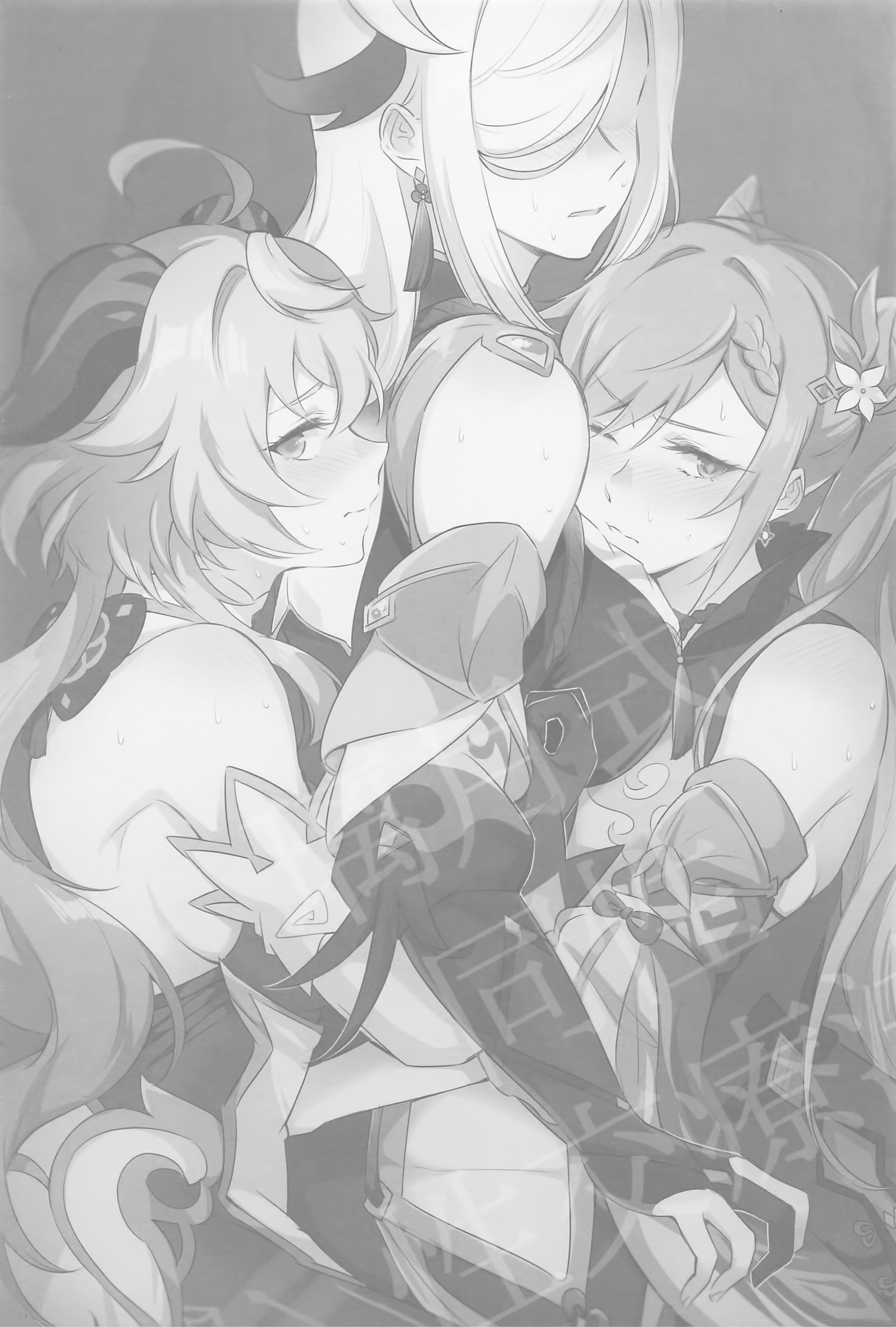 Đọc truyện hentai Nghiệm pháp tình dục kiểu Liyue - Oneshot full