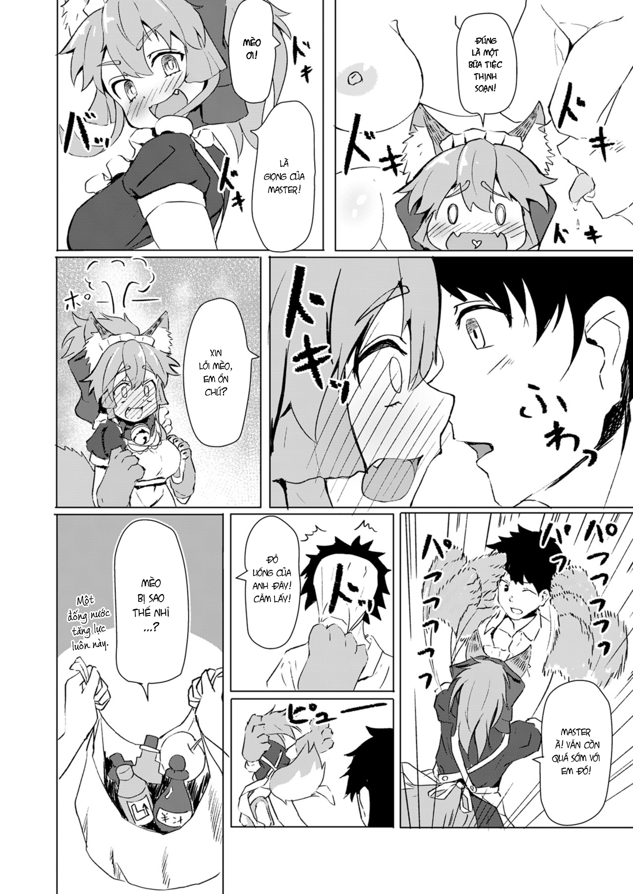 Đọc truyện hentai Nàng mèo động dục - Oneshot