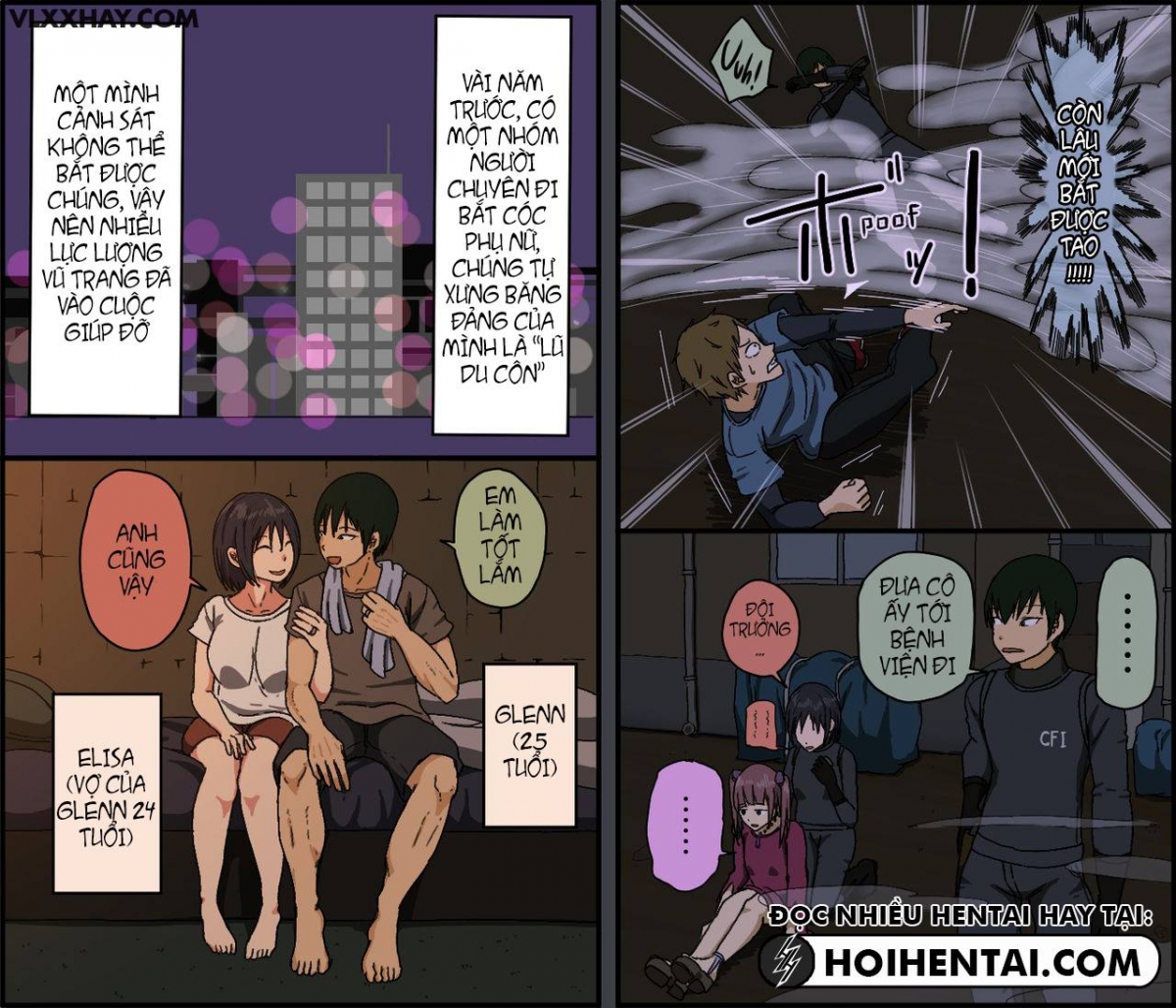 Đọc truyện hentai Count 100 Forced To Listen To The Voices Of My Enemy Making Babies With My Wife - Chap 1