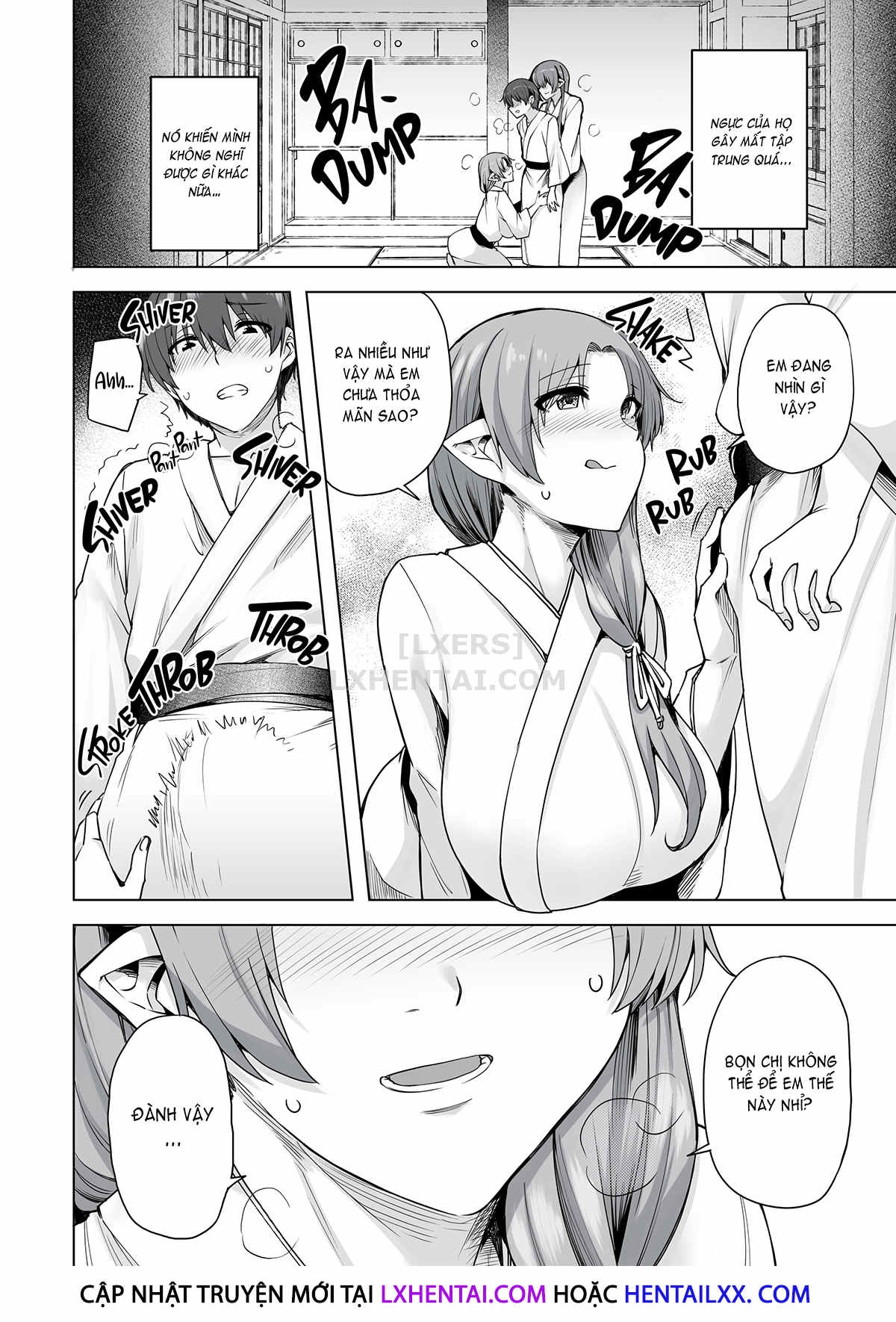 Đọc truyện hentai Spirited Away To The Snow Women's Harem - Oneshot