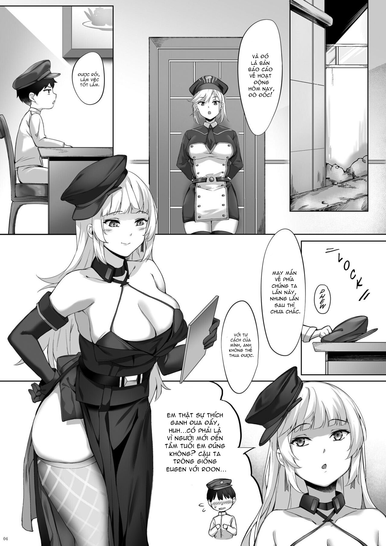 Đọc truyện hentai Yorck no Shota Yuuin Houshi (Azur Lane) - Oneshot