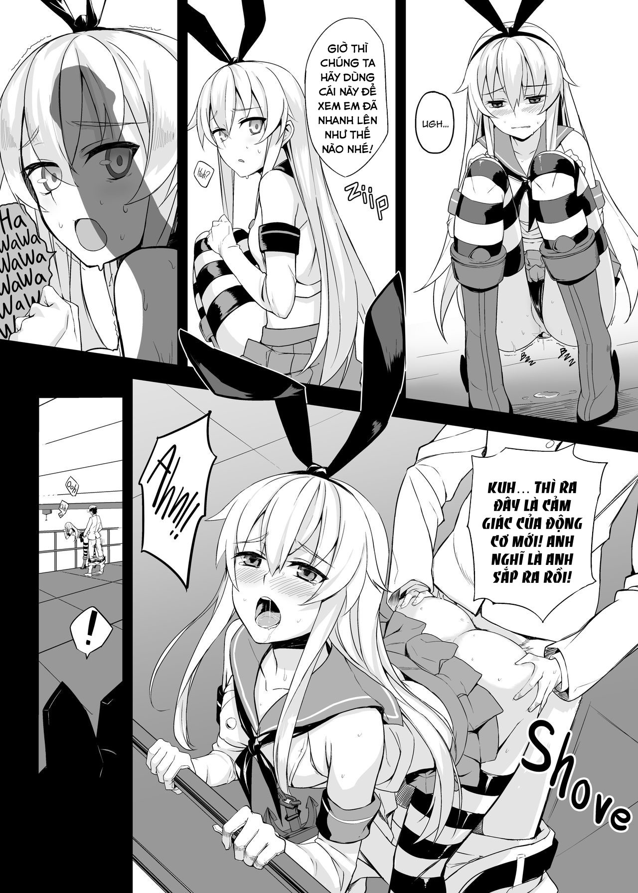 Đọc truyện hentai Worries of the Secretary Ship Kaga - Oneshot