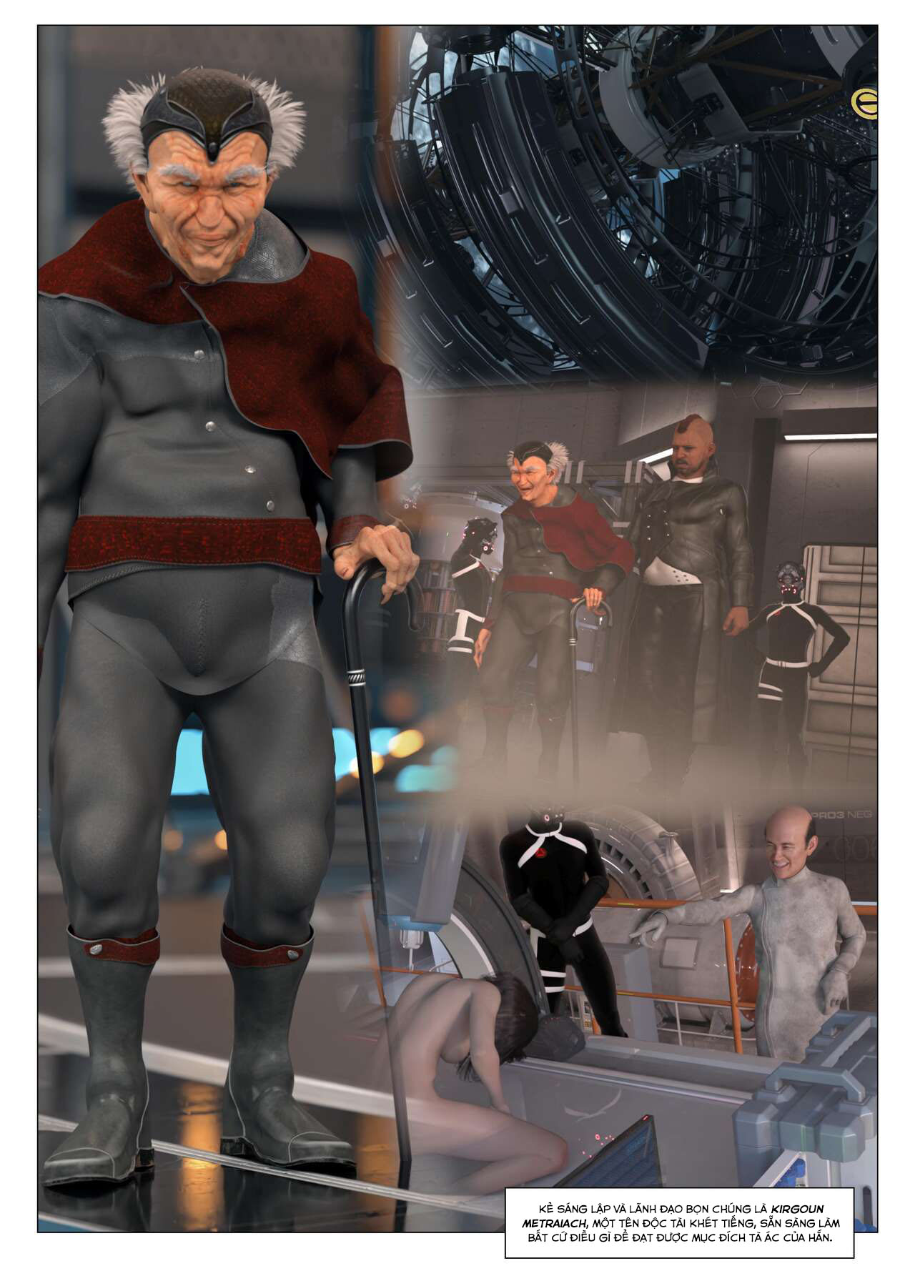 Đọc truyện hentai Siêu nhân thời loạn lạc - Chap 1