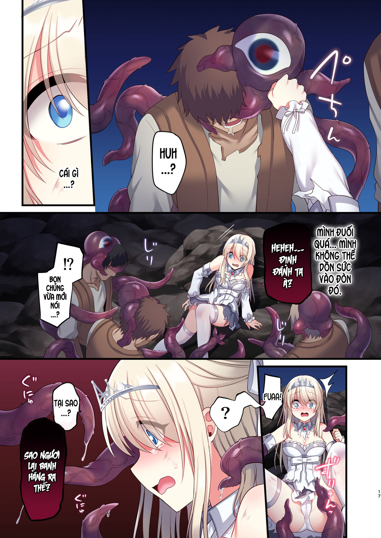 Đọc truyện hentai Noroi no Yubiwa de Game Over + Omake CG - Chap 1: mở giao tranh