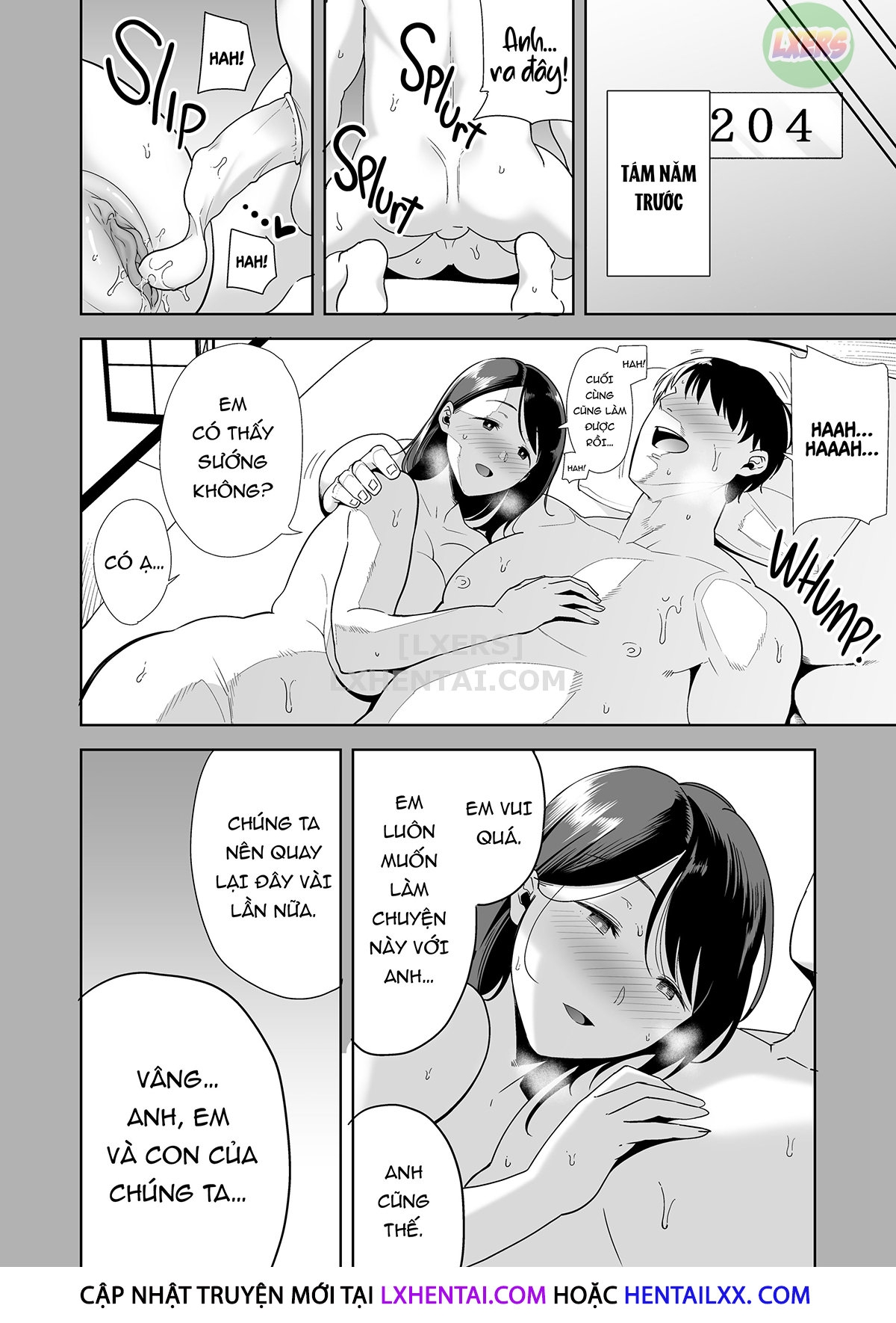 Đọc truyện hentai Natsuzuma ~Natsu, Ryokan, Nanpa Otoko-Tachi Ni Ochita Tsuma~ - Chap 1 - Không che